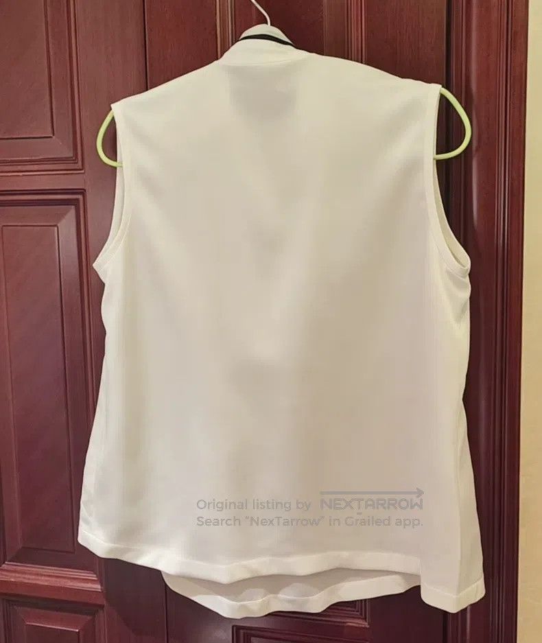 Givenchy Givenchy Silk Women's Sleeveless Top Size XXS / US 00 / IT 34 - 3 Thumbnail