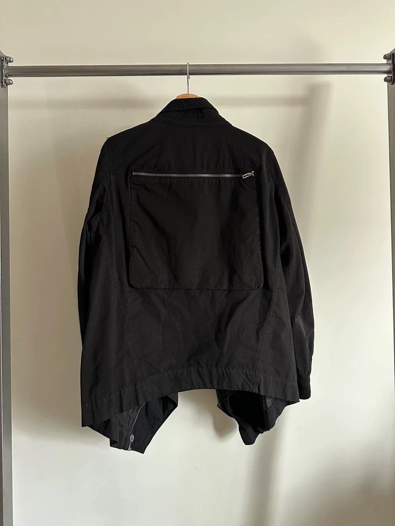 Rick Owens Rick Owens Shaped Bat Sleeve Nylon Pocket Zip Dojo Jacket Size US S / EU 44-46 / 1 - 3 Thumbnail