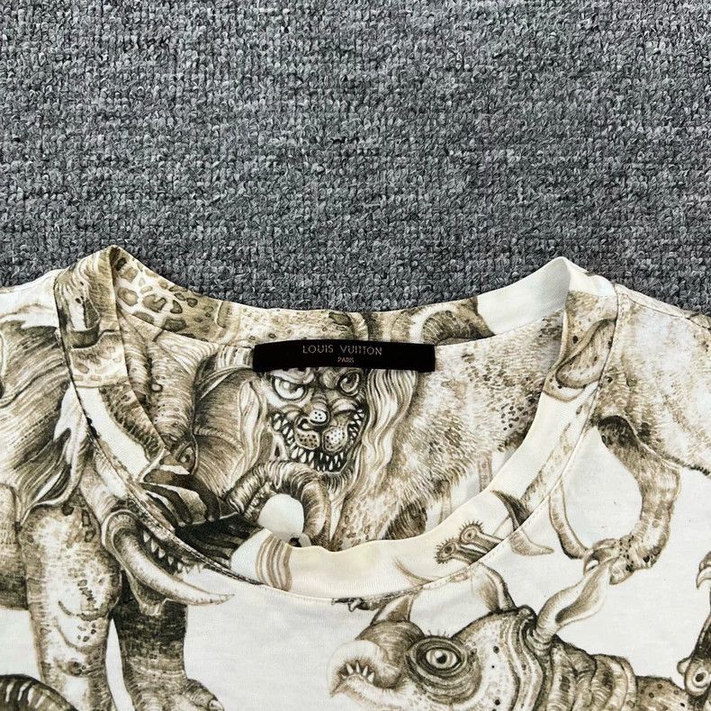Louis Vuitton Louis Vuitton Zoo Short Sleeve TShirt-2506 Size XL / US 12-14 / IT 48-50 - 4 Thumbnail
