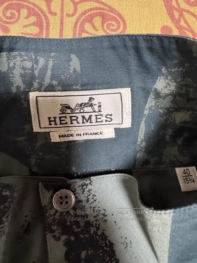 Hermes Hermes Sun Protection Shirt, Shirt Jacket, Classic Pattern Size US XXS / EU 40 - 7 Thumbnail