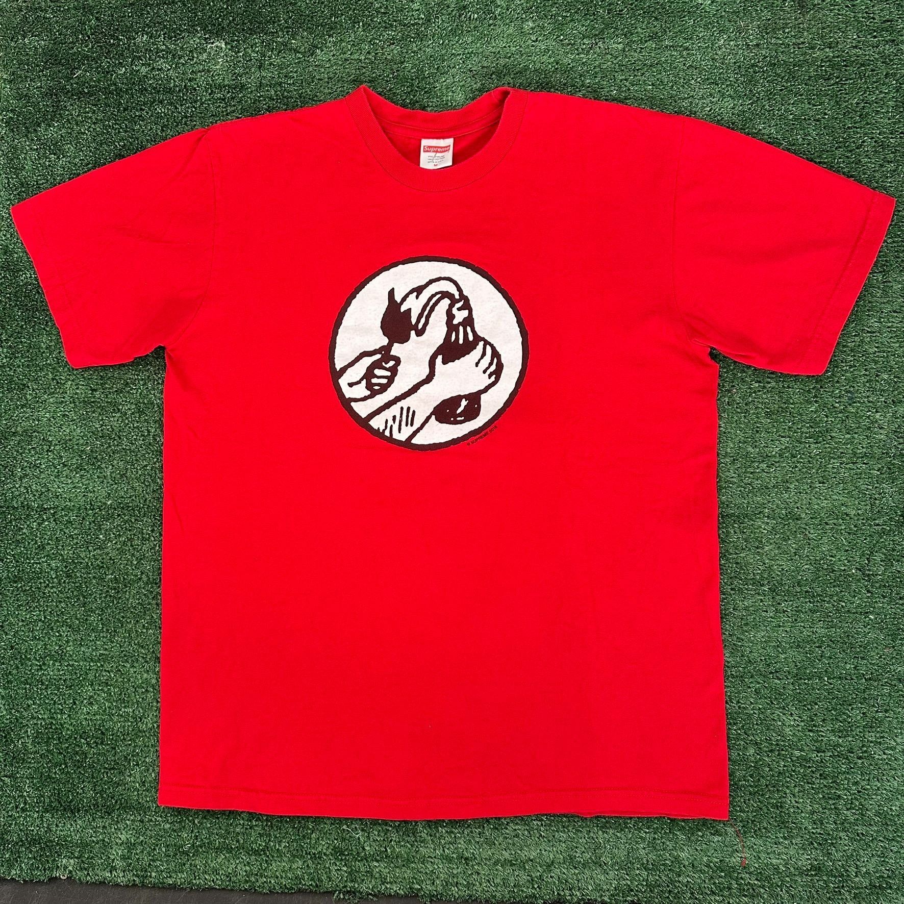Supreme Supreme Molotov T-Shirt Red M Streetwear Skater Punk SS18 Size US M / EU 48-50 / 2 - 1 Thumbnail