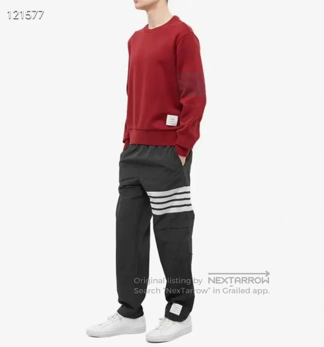 Thom Browne Thom Browne Crewneck Sweatshirt. Size US XL / EU 56 / 4 - 8 Thumbnail