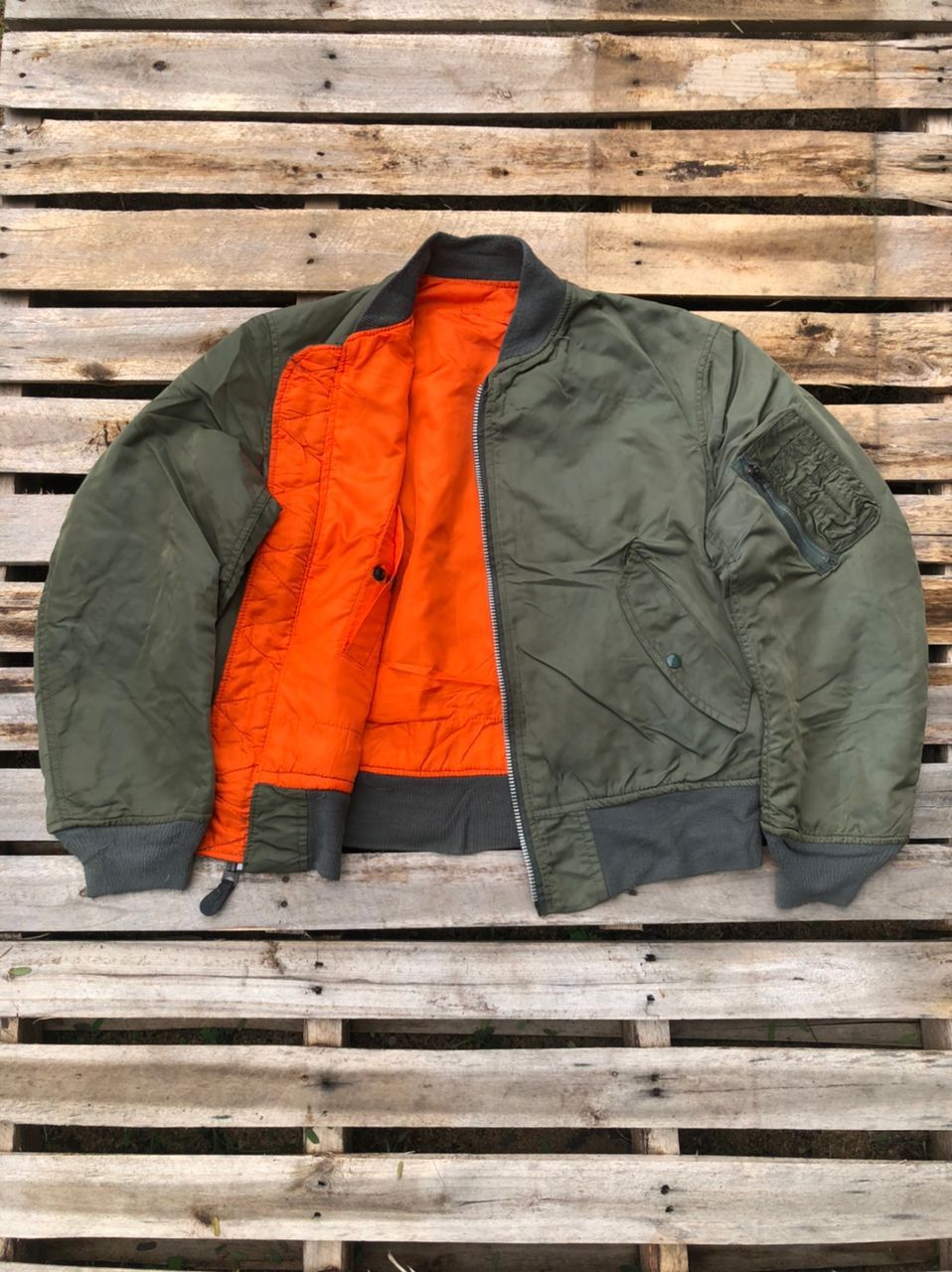 Flight Jacket Alpha Industries Westen Vintage Alpha Industries MA