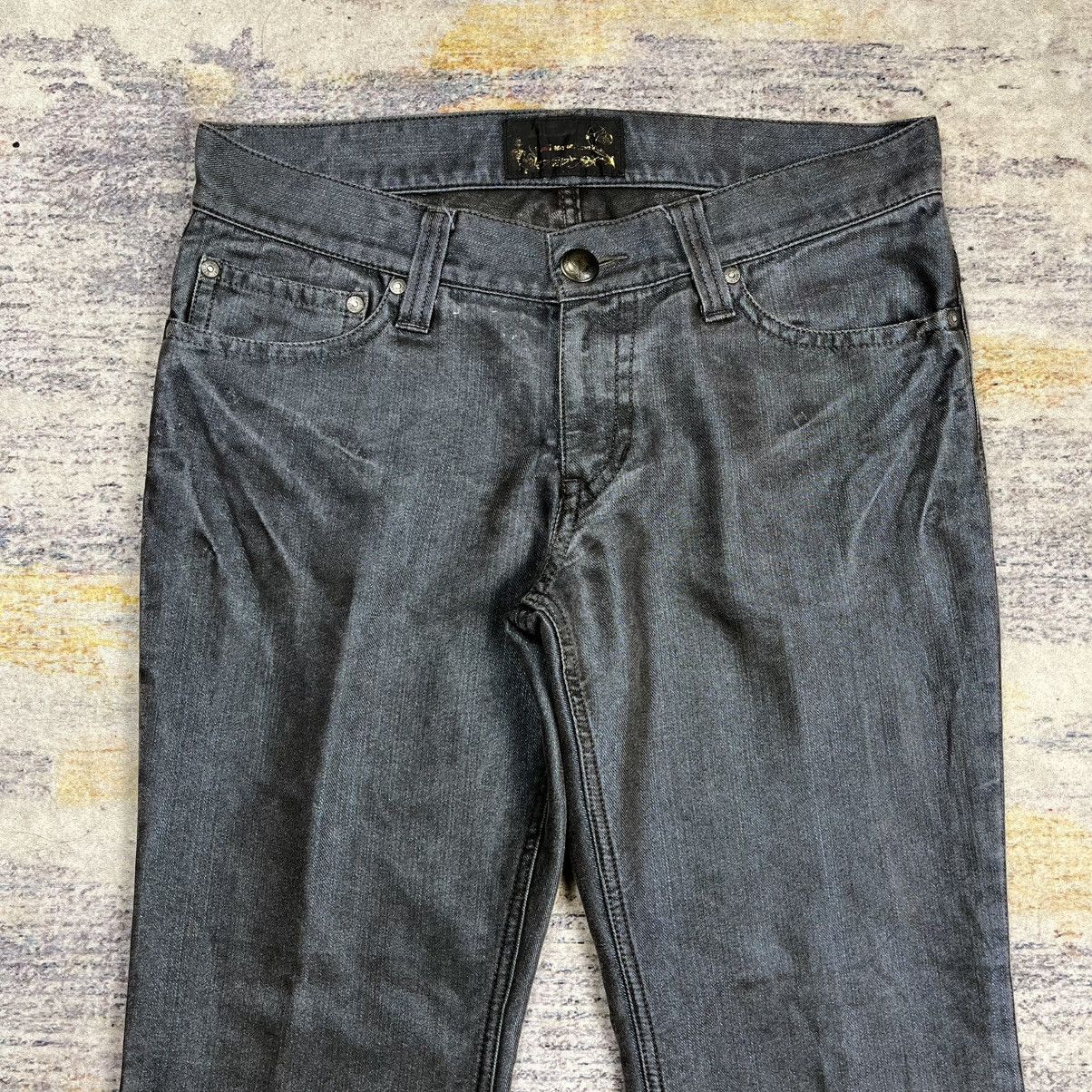 Isamu Katayama Backlash Kyoji Maruyama shimmer boot cut denim pants Size US 34 / EU 50 - 6 Thumbnail