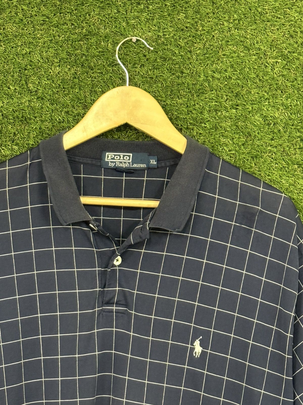 Polo Ralph Lauren RARE Polo Ralph Lauren Window Pane Grid Design Shirt XL Size US XL / EU 56 / 4 - 3 Thumbnail