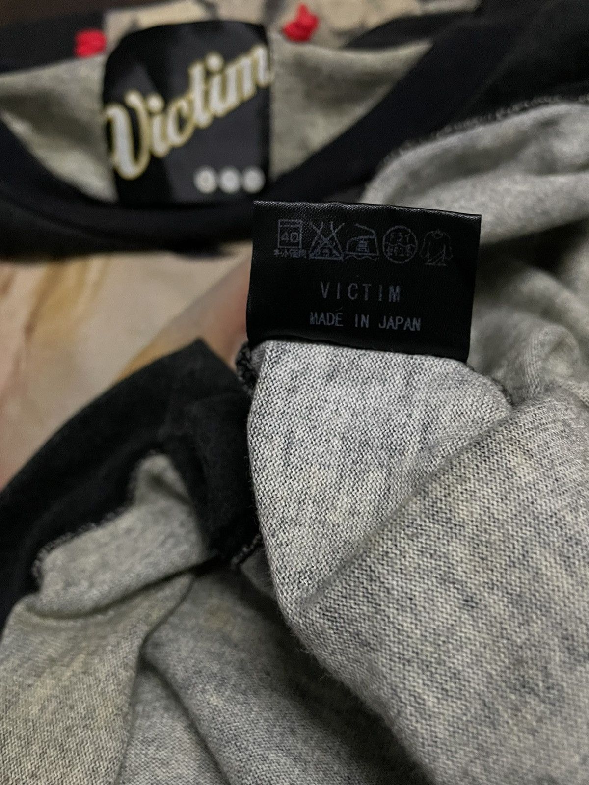Designer × Japanese Brand × Vintage Vintage Japan Designer Victim Anarchy Naked Girl Fuck Tshirt Size US M / EU 48-50 / 2 - 11 Thumbnail