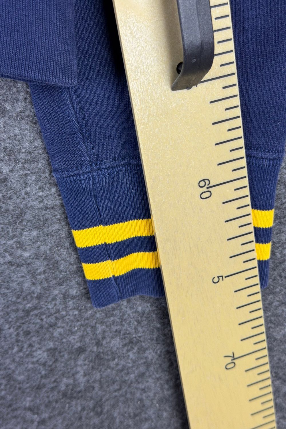 Polo Ralph Lauren Polo RL Embroidered Polo Sport Hoodie Navy Yellow Size S Size US S / EU 44-46 / 1 - 13 Thumbnail