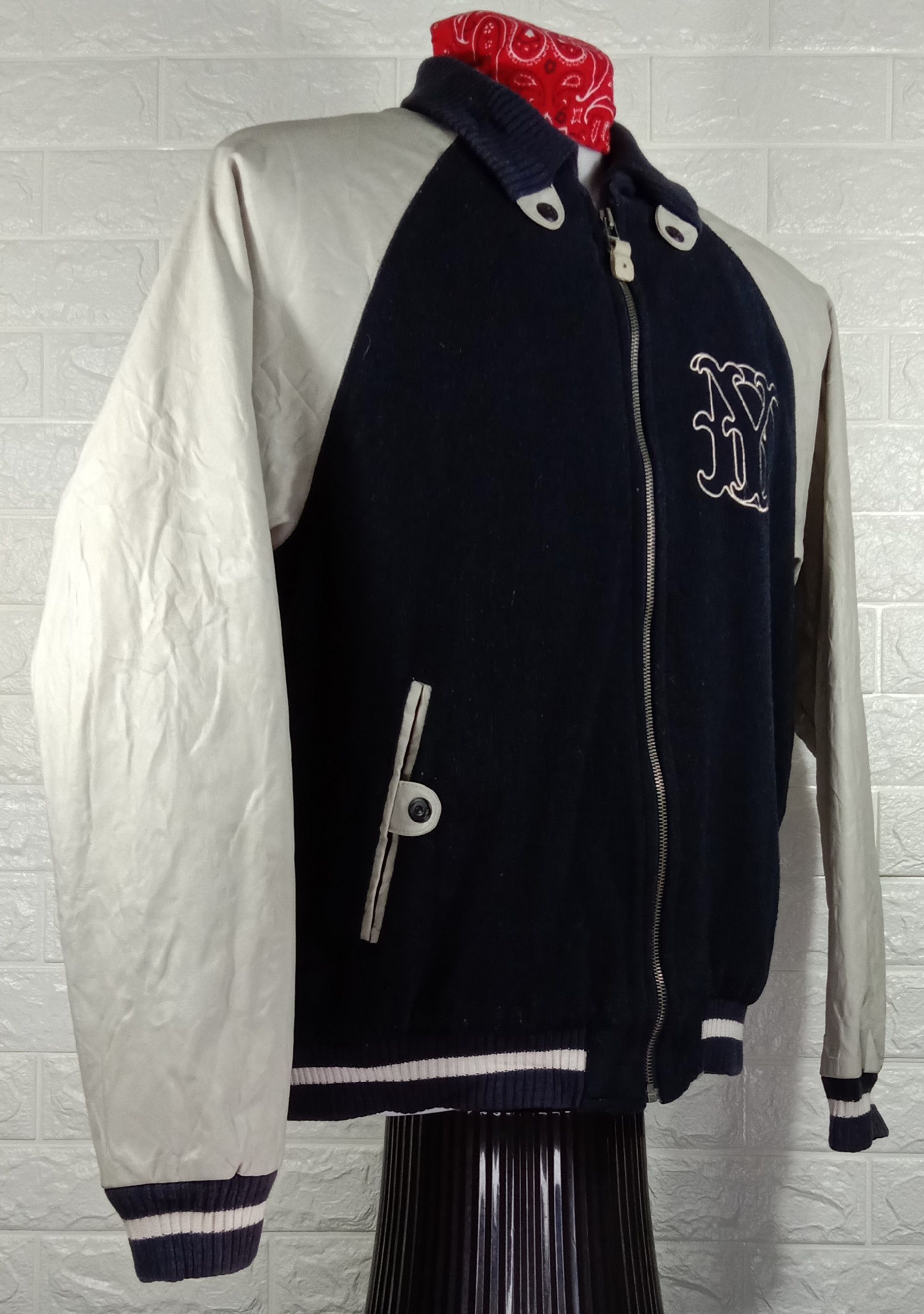 Zara Vintage Zara Man Varsity Jacket Size US L / EU 52-54 / 3 - 2 Thumbnail