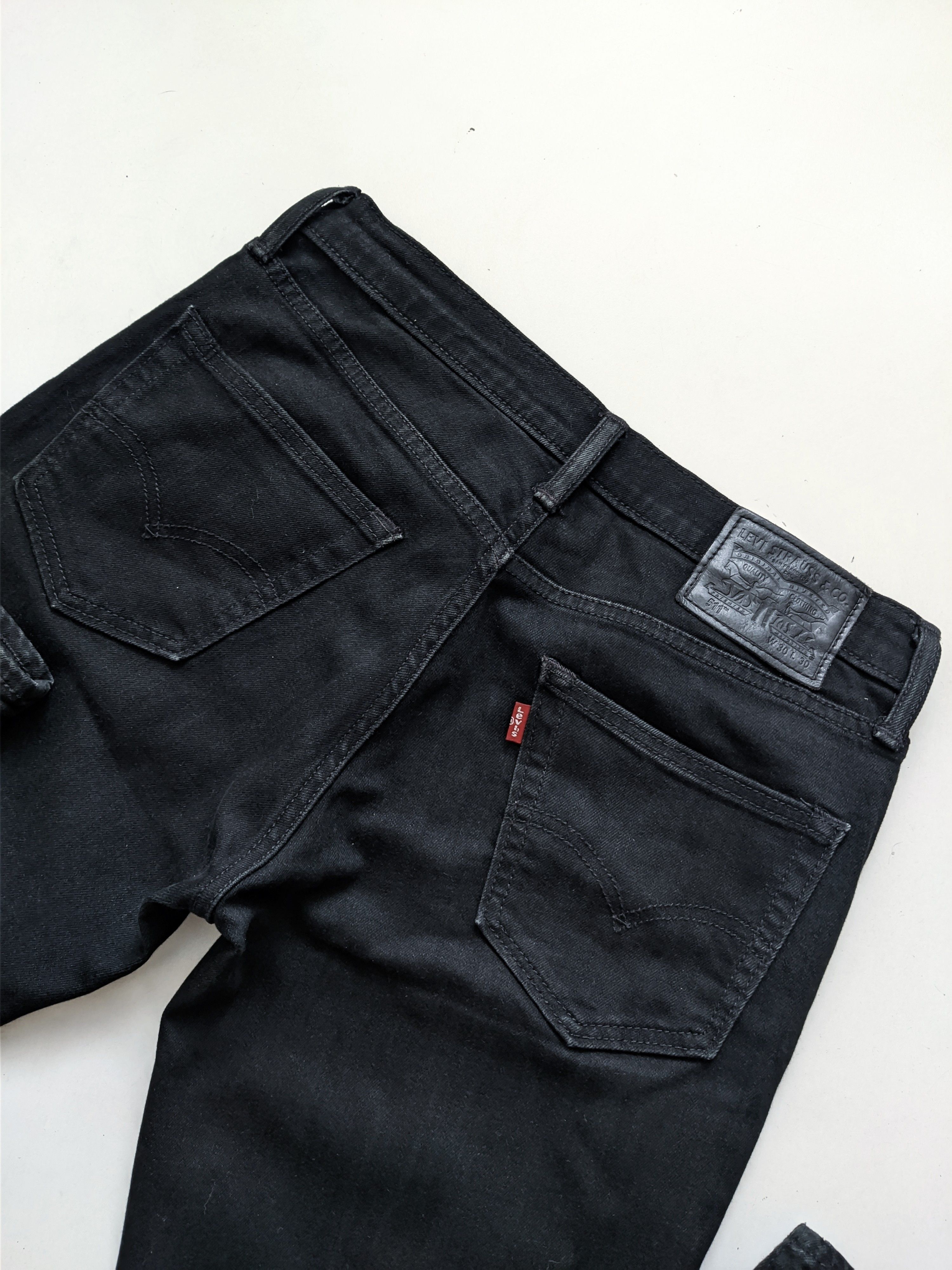 Levi's Levis 511 jeans black red tab Size US 30 / EU 46 - 4 Thumbnail