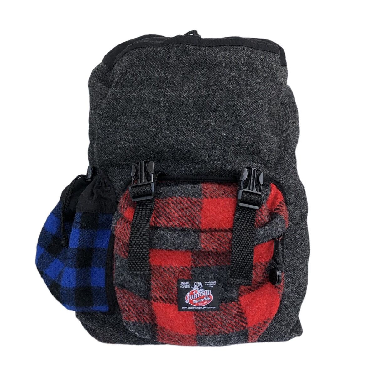 Johnson Woolen Mills Johnson Woolen Mills Patchwork Pockets Backpack Size ONE SIZE - 7 Thumbnail