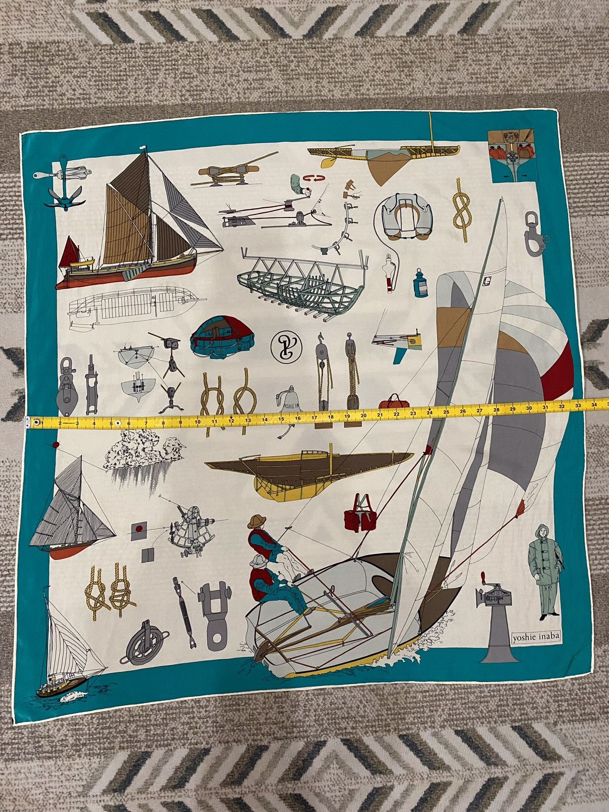 yoshie inaba Japanese Brand Yoshie Inaba Scarves/Handkerchiefs Size ONE SIZE - 7 Thumbnail