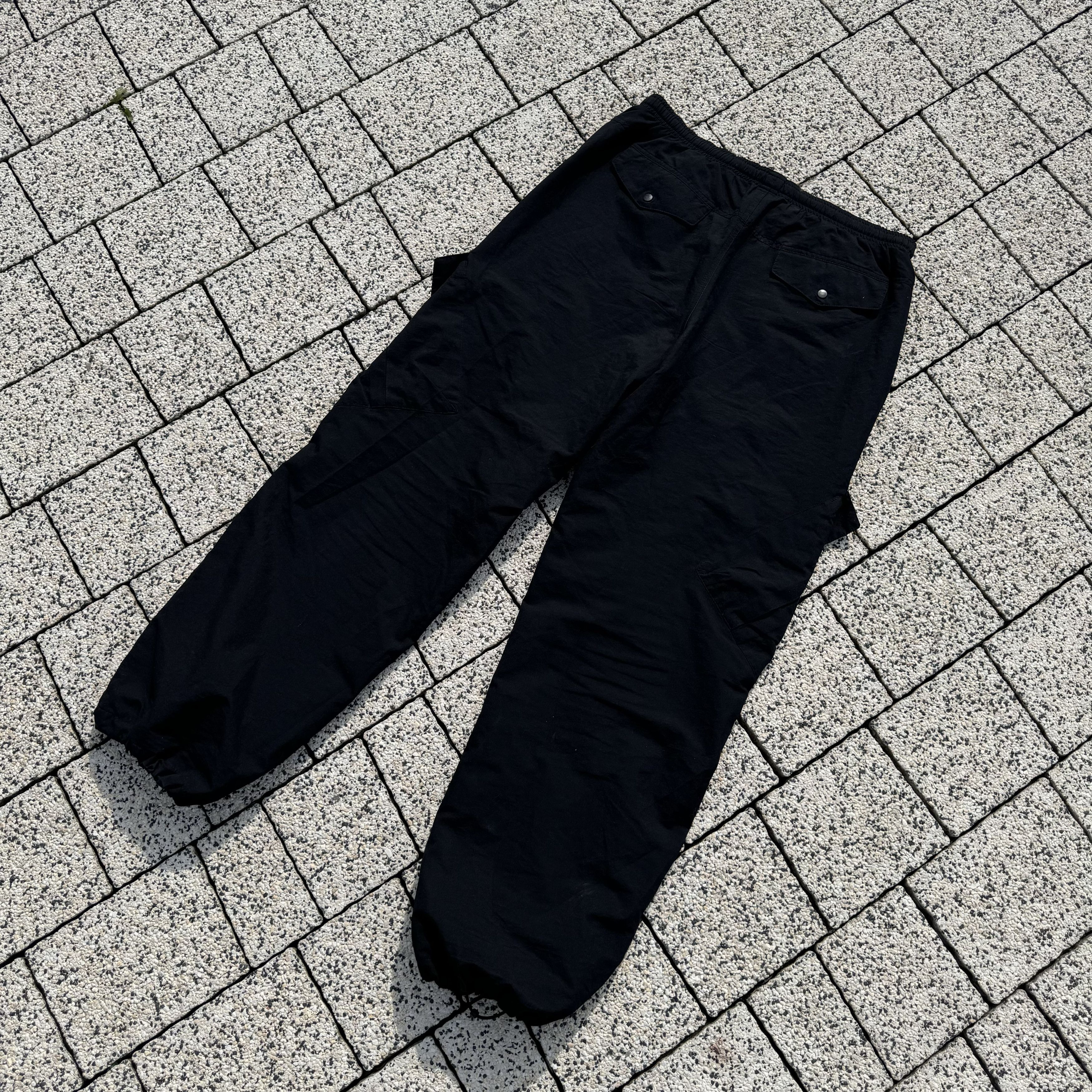 Nike × Vintage NIKE BAGGY NYLON CARGO PANTS TRACK GORPCORE SWOOSH Size US 36 / EU 52 - 5 Thumbnail