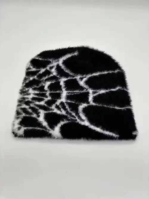 Other Mohair Spider Web Beanie (black) Size ONE SIZE - 1 Thumbnail