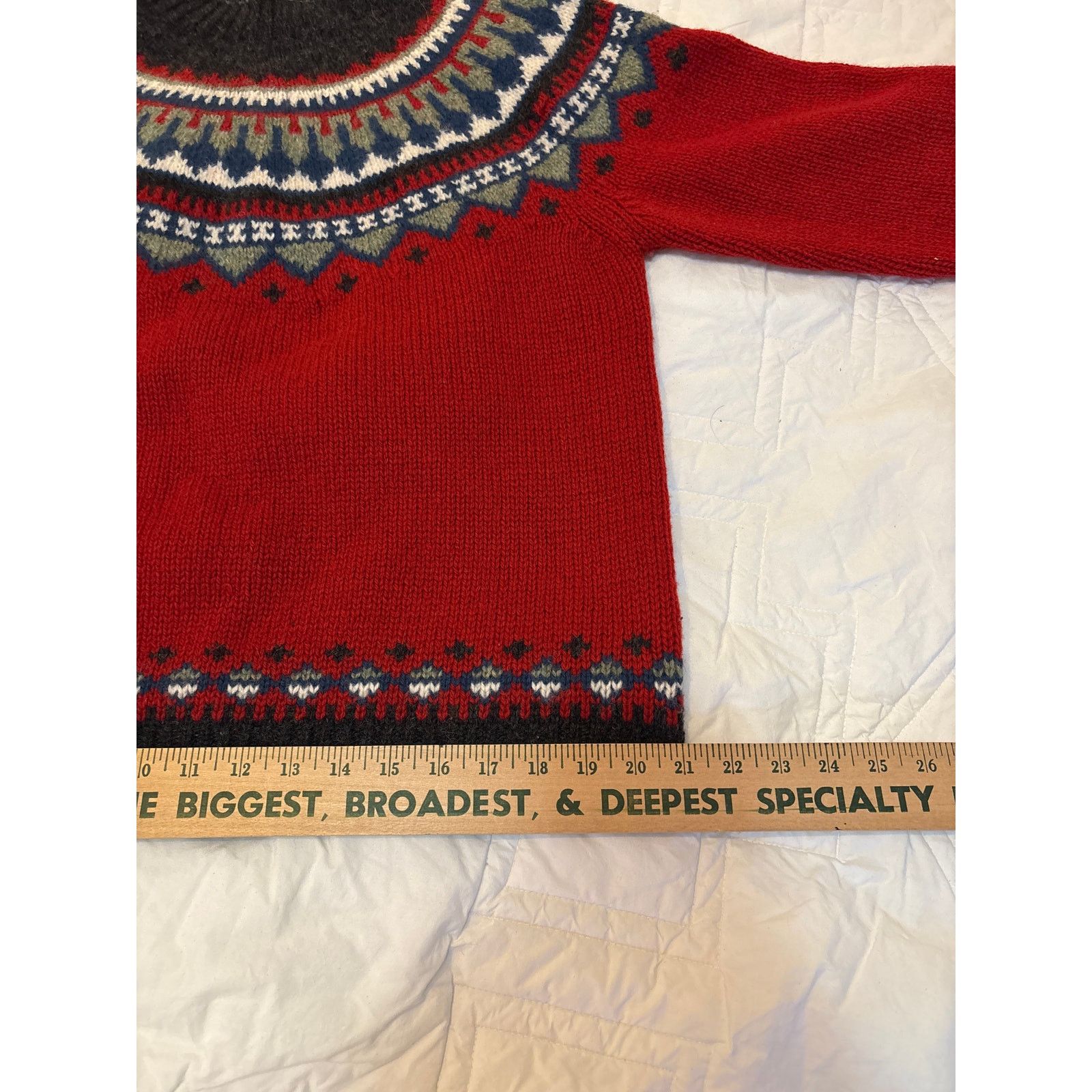 Eddie Bauer Vintage Eddie Bauer Wool Sweater Size M / US 6-8 / IT 42-44 - 4 Thumbnail