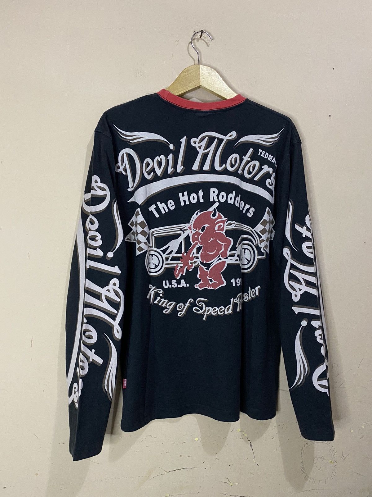 Tedman Rare Tedman Company “Devil Motors” Long Sleeve Size US M / EU 48-50 / 2 - 11 Thumbnail