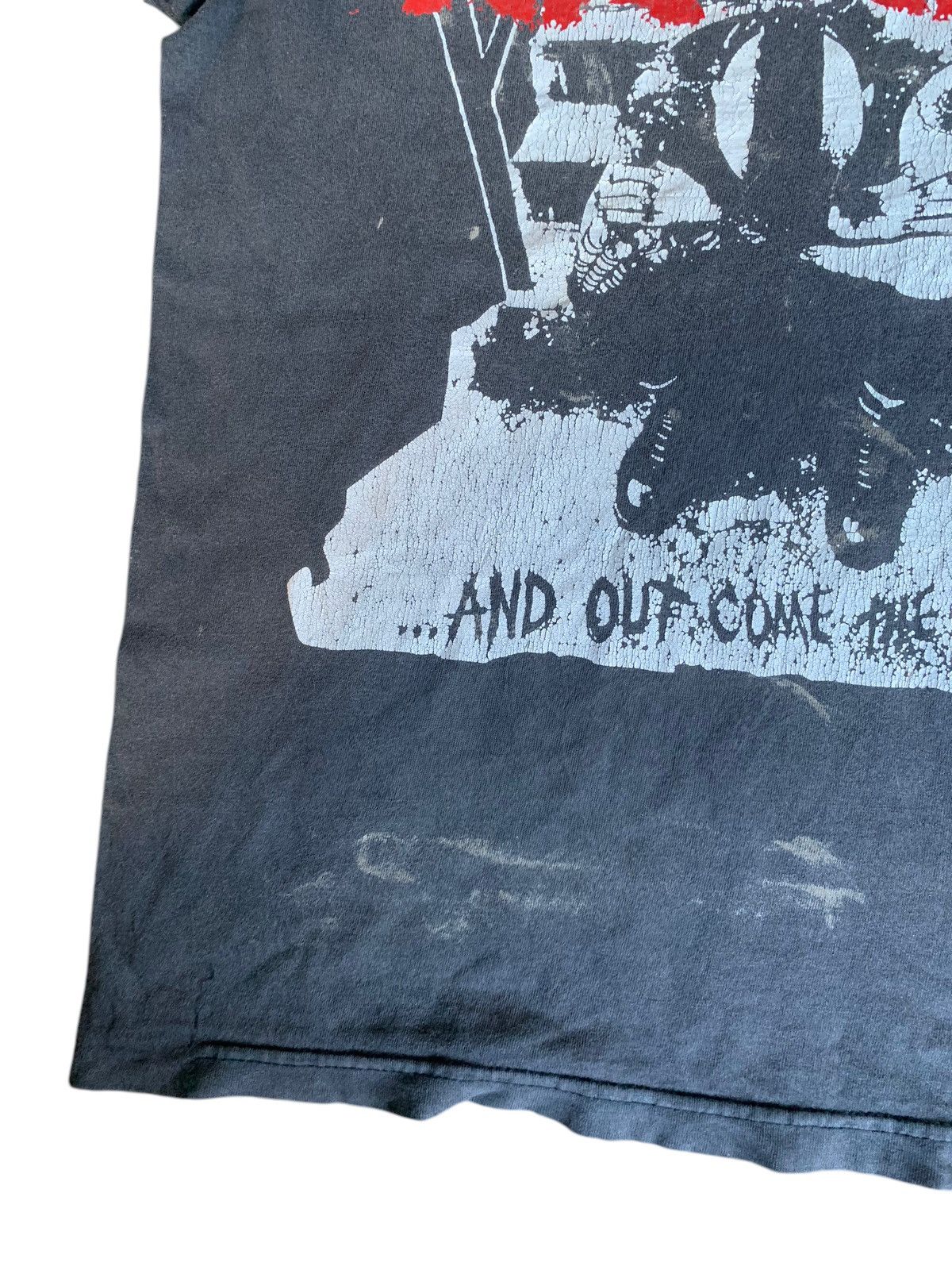 Band Tees × Vintage VINTAGE RANCID PUNK SUNFADED WALL OF FAME DISTRESSED SHIRT Size US S / EU 44-46 / 1 - 8 Thumbnail