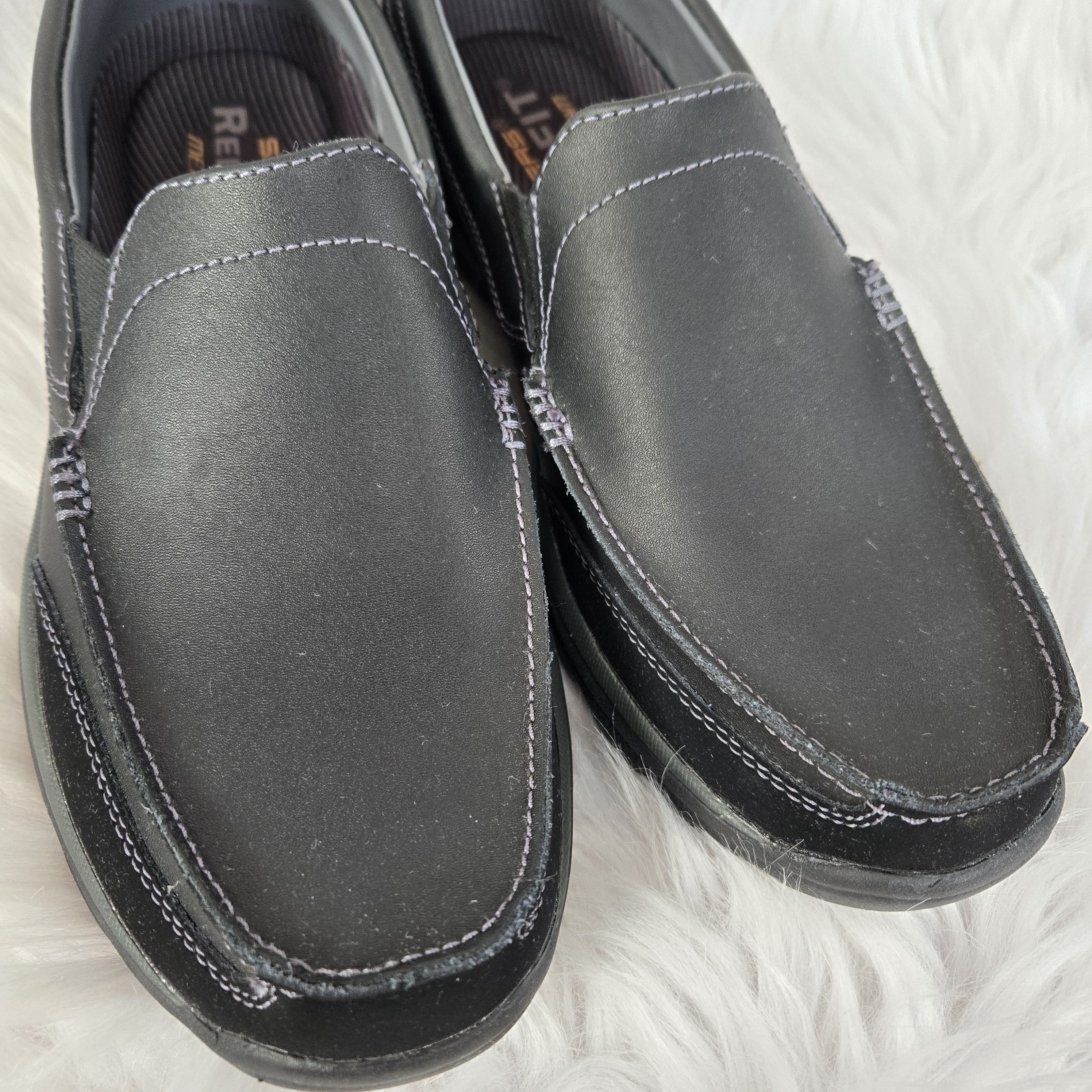 SKECHERS SKECHERS Relaxed Fit Memory Foam Slip-On Men's Size 7.5 Size US 7.5 / EU 40-41 - 7 Thumbnail