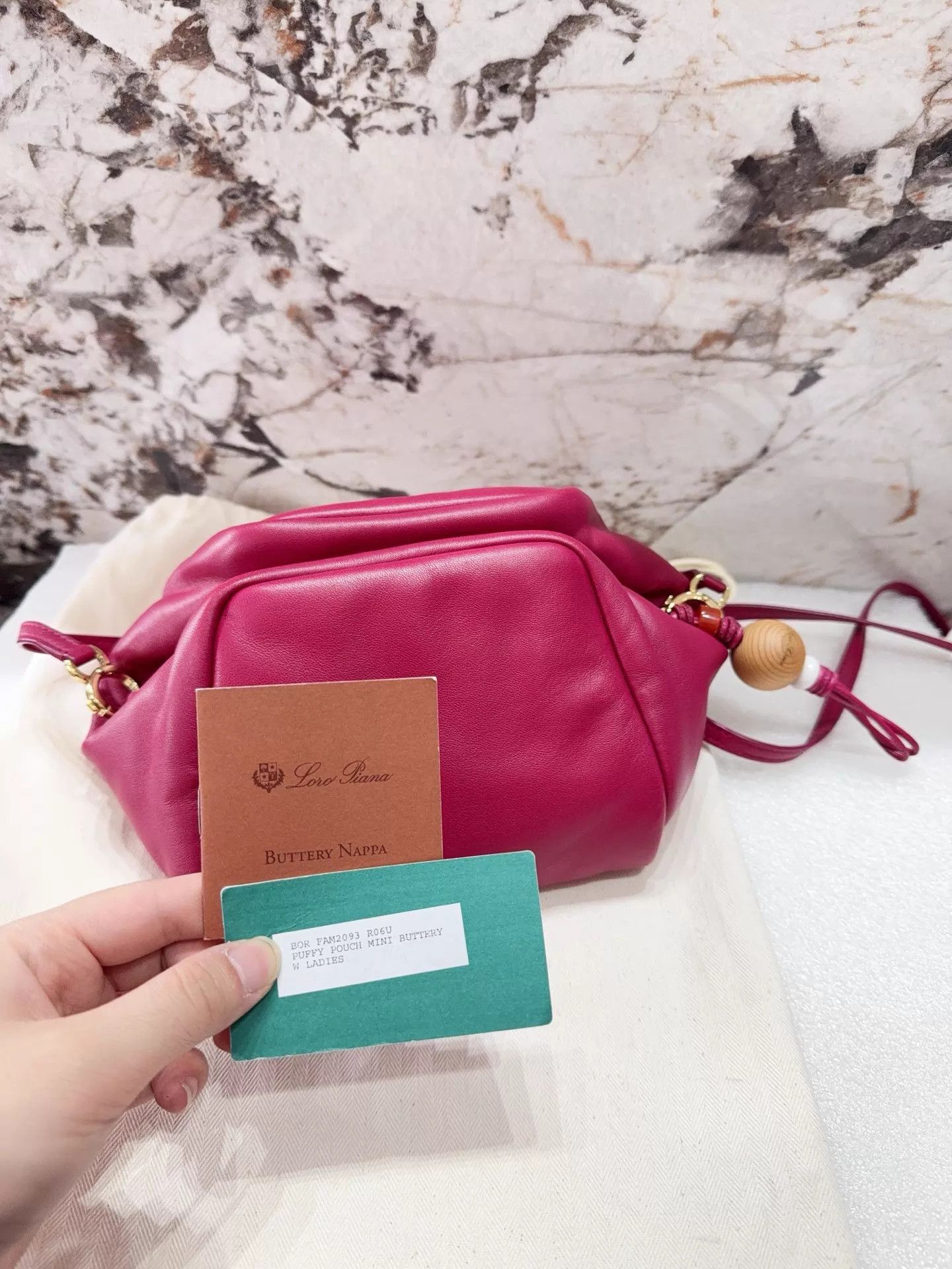 Loro Piana Loro Piana Cloud Puff Bag Sheepskin Size ONE SIZE - 6 Thumbnail