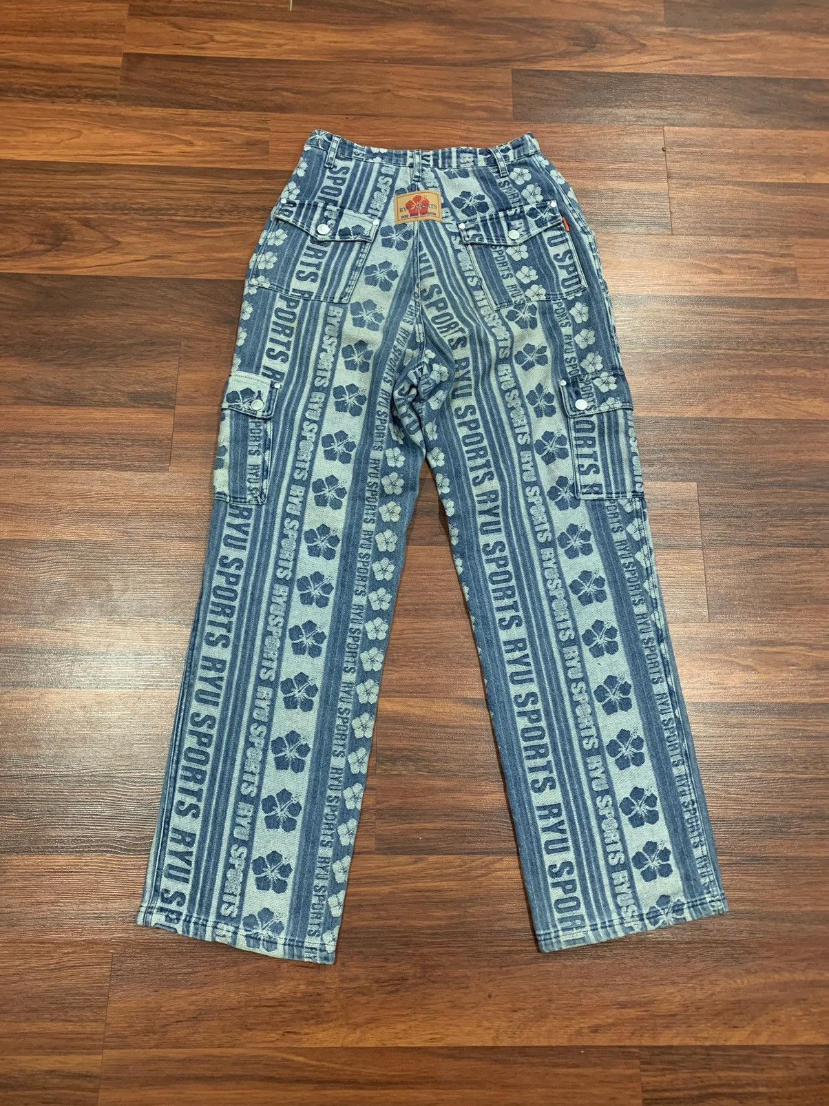 If Six Was Nine Ryu Sports Fullprint Cargo Pants Size US 28 / EU 44 - 2 Thumbnail