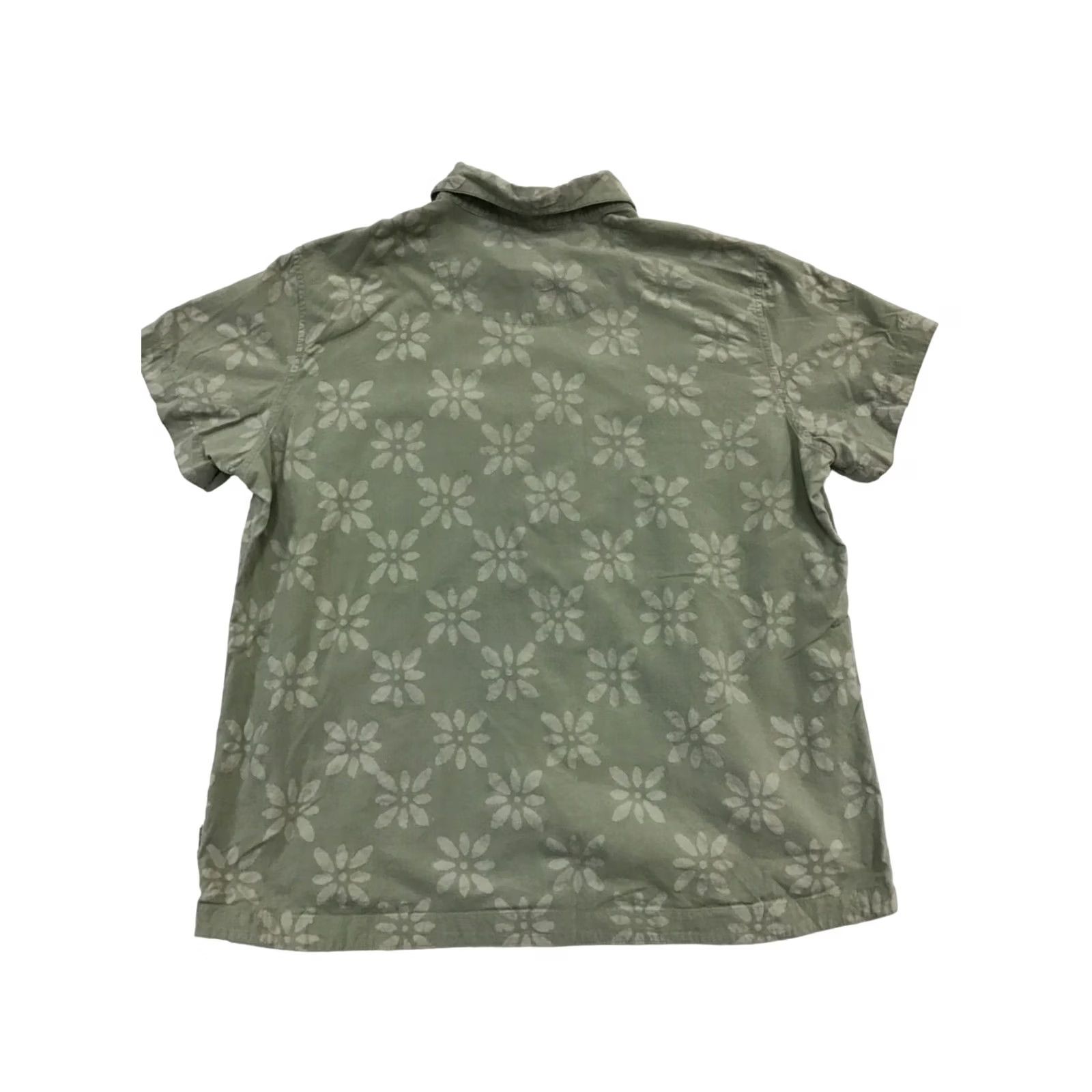 Vintage VINTAGE Woolrich Button-Up Shirt Womens Medium Green Floral 1954 Women’s XL Like New Size M / US 6-8 / IT 42-44 - 2 Thumbnail