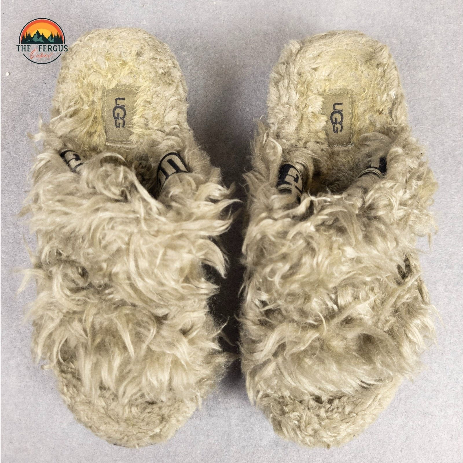 Ugg UGG Fluff Sugar Slingback Sandals Burnt Olive Women's 6 Size US 6 / IT 36 - 5 Thumbnail