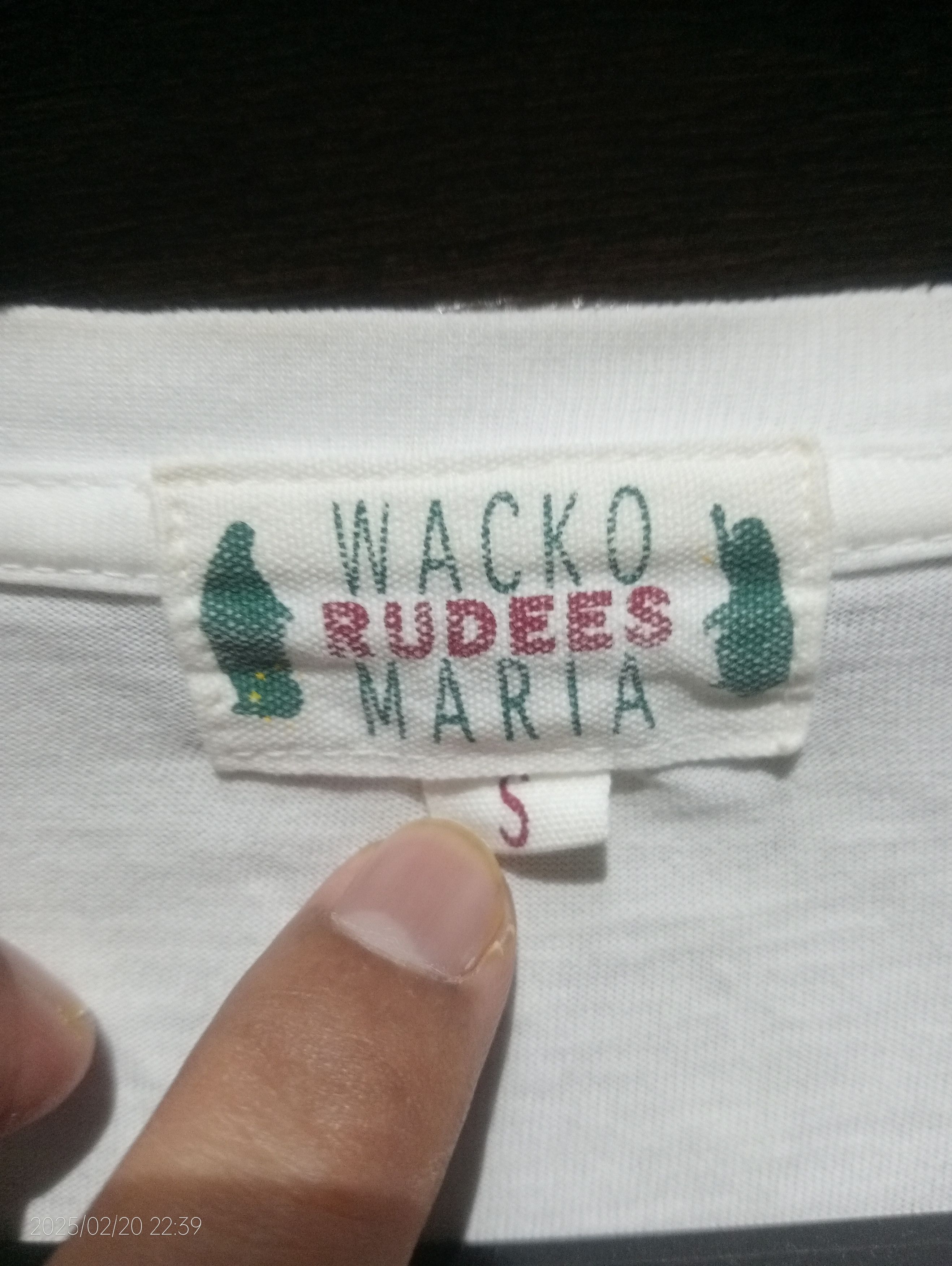 Wacko Maria Vintage Wacko Maria Rudees Porra Caralho Tee Very Rare Size US S / EU 44-46 / 1 - 2 Thumbnail