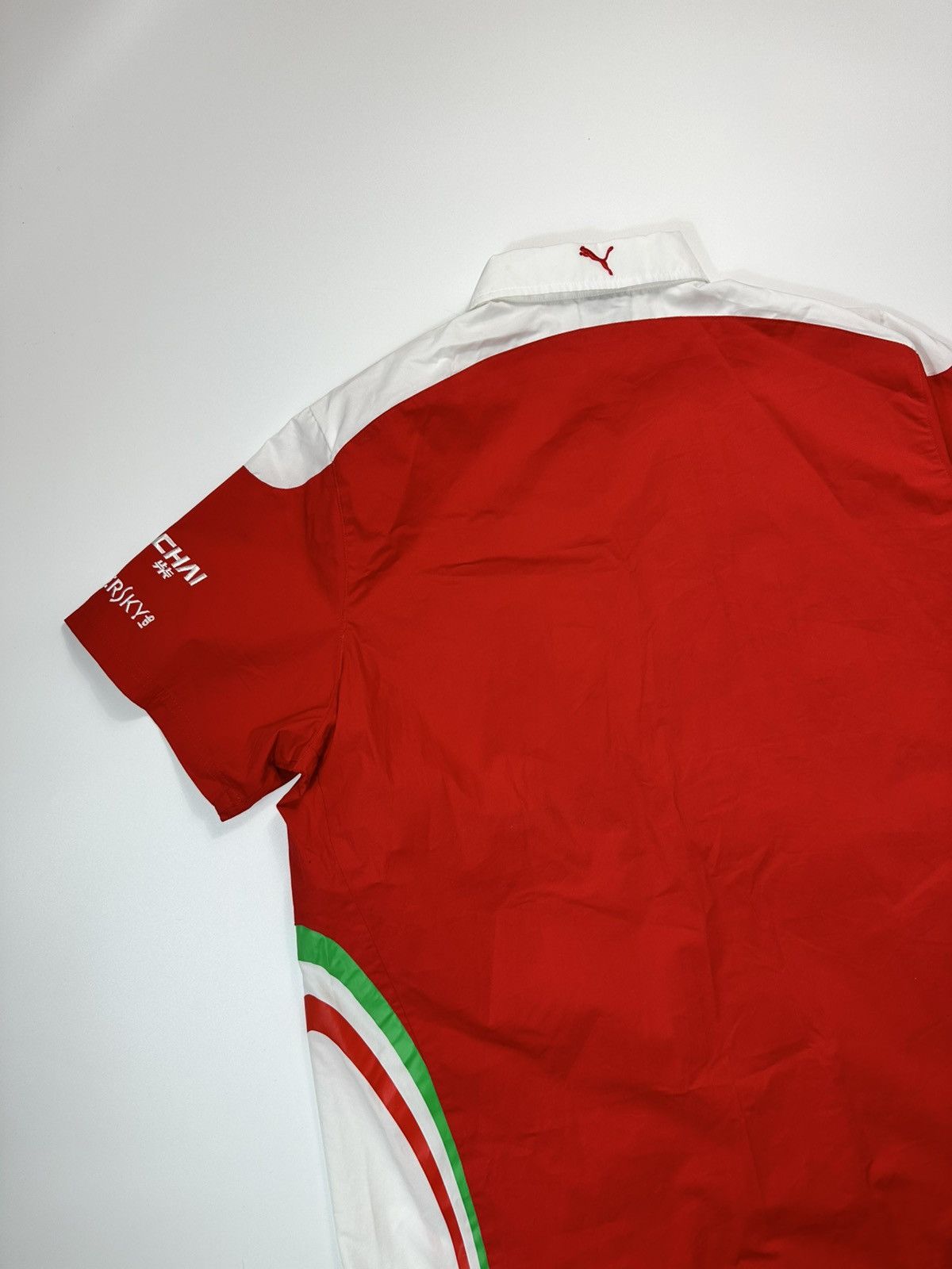 Ferrari Ferarri F1 Puma Shirt Racing Men's Vintage Size US XL / EU 56 / 4 - 14 Thumbnail