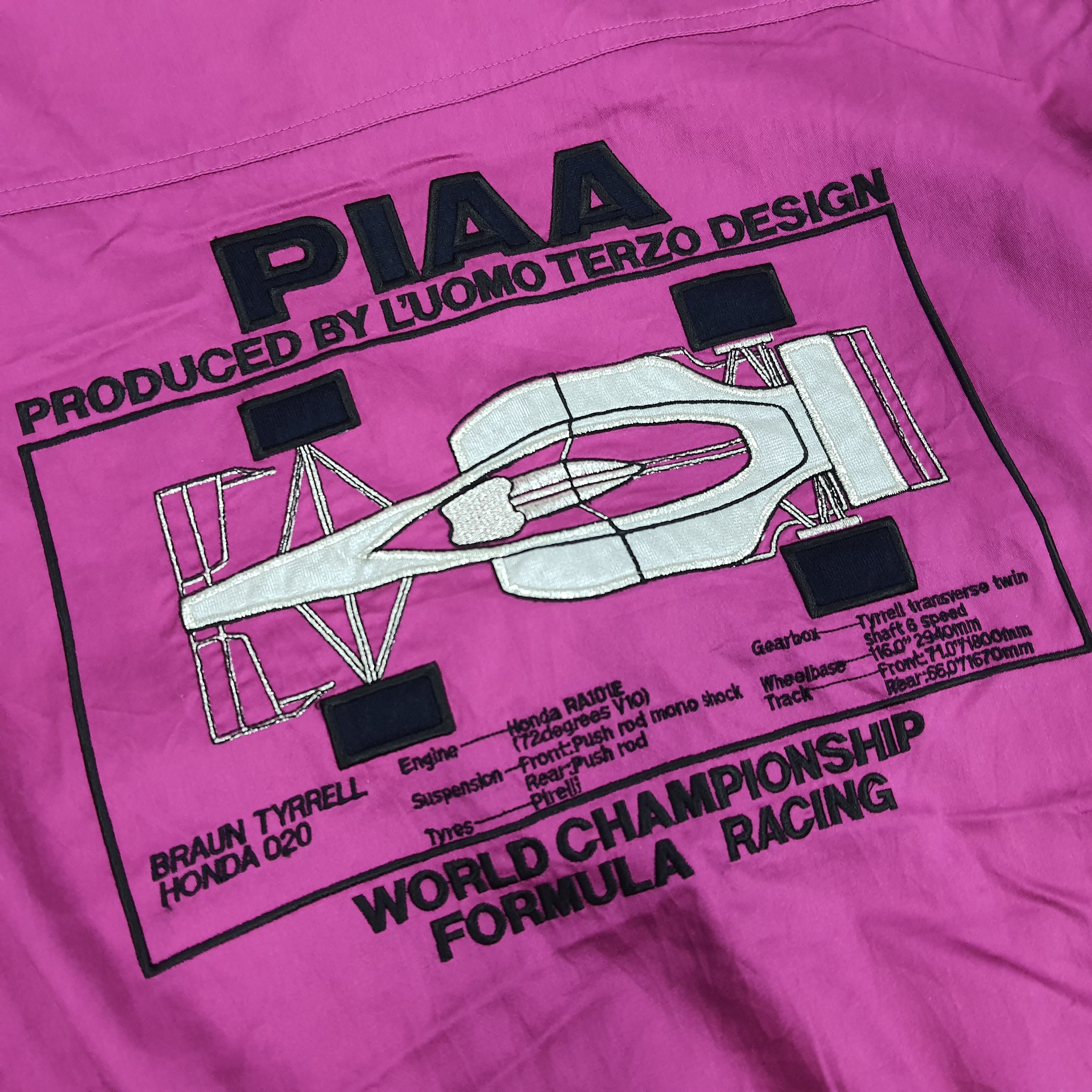 Vintage Vintage PIAA Motorsports Formula Racing F1 Jacket Size US XL / EU 56 / 4 - 2 Thumbnail