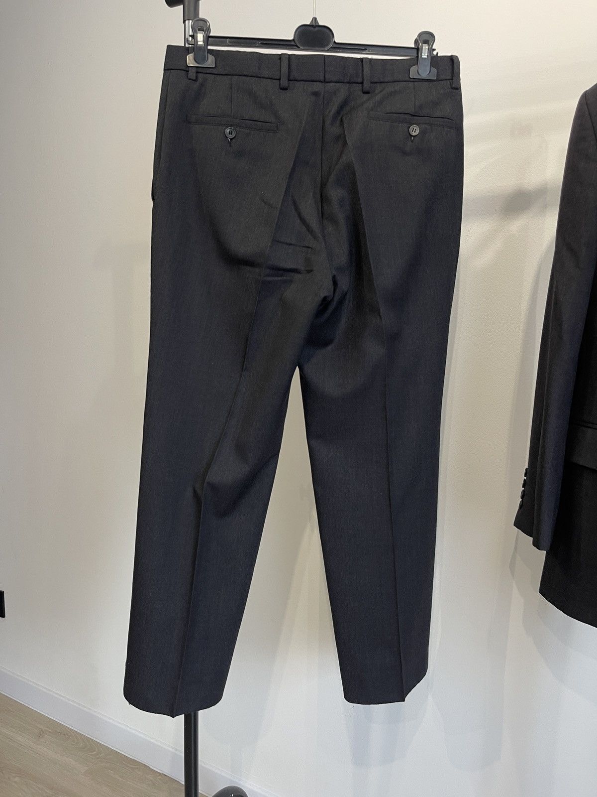 DAKS DAKS London Gray 2-Piece Suit - 100% Pure New Wool Size 38R Size 38R - 6 Thumbnail