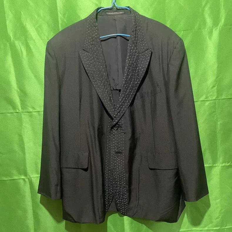 Yohji Yamamoto 95ss Bukowski Silk Hand Stitched Jacket