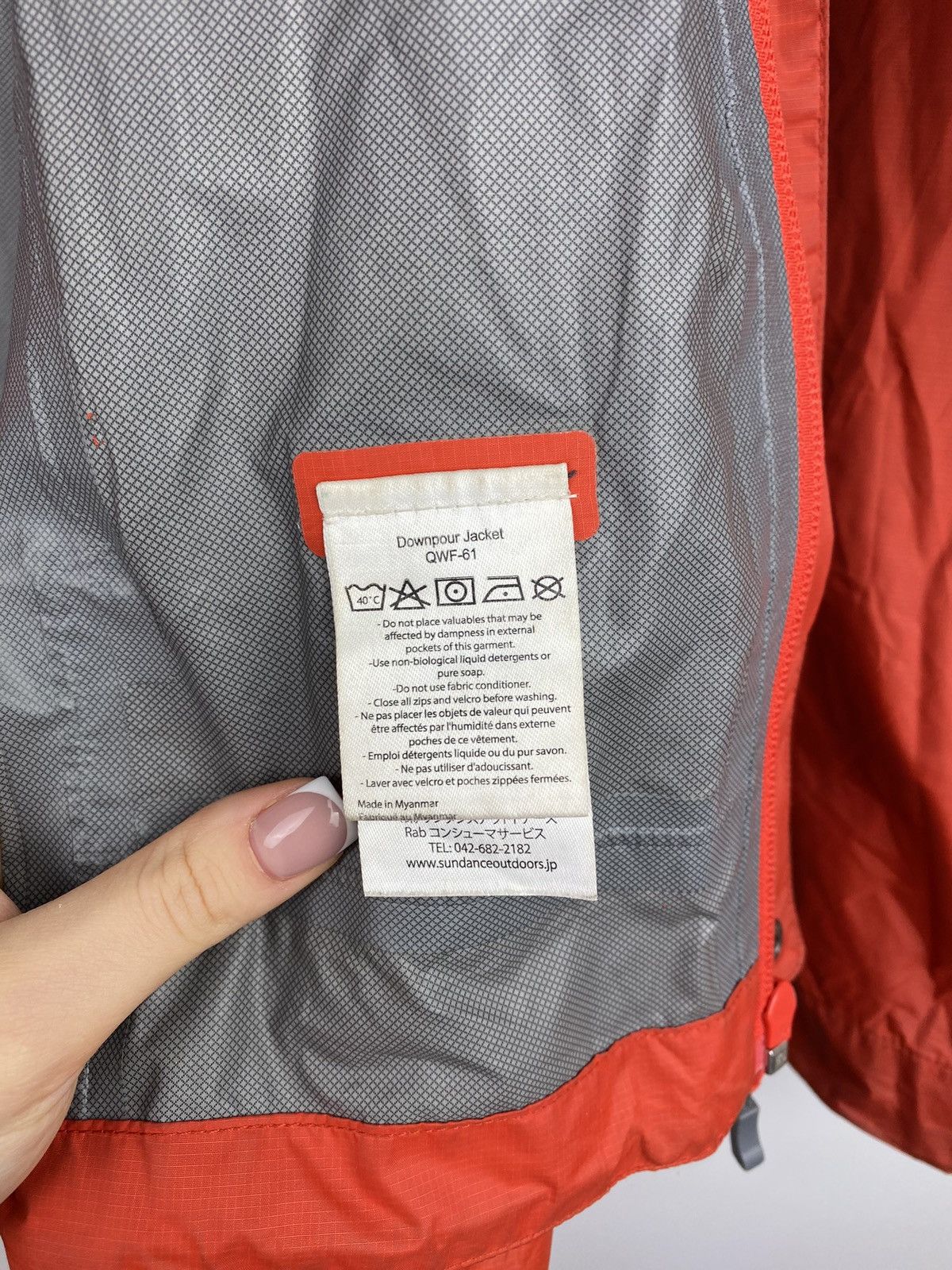 Rab Rab Downpour men’s membrane hooded windbreaker jacket Size US XS / EU 42 / 0 - 21 Thumbnail
