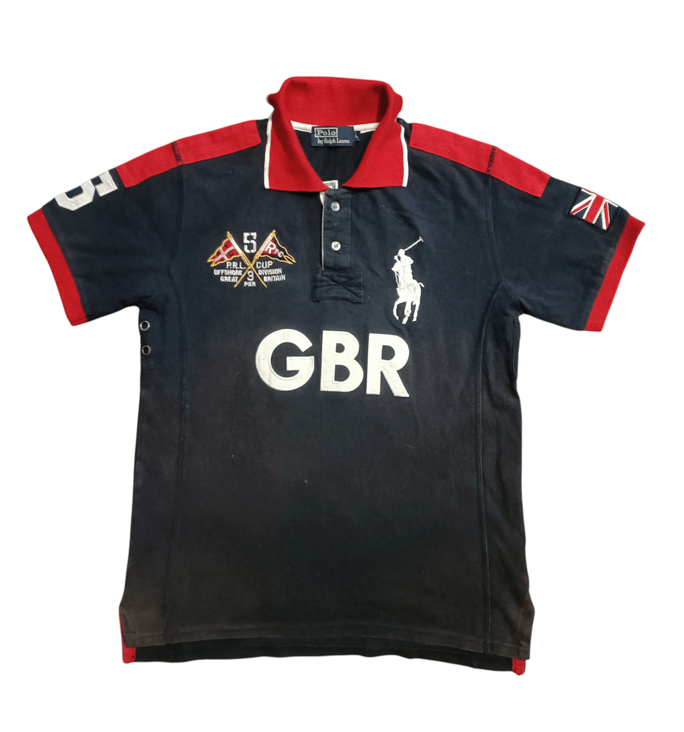 Polo Ralph Lauren Vintage Polo Ralph Lauren x Great Britain Size US L / EU 52-54 / 3 - 1 Thumbnail