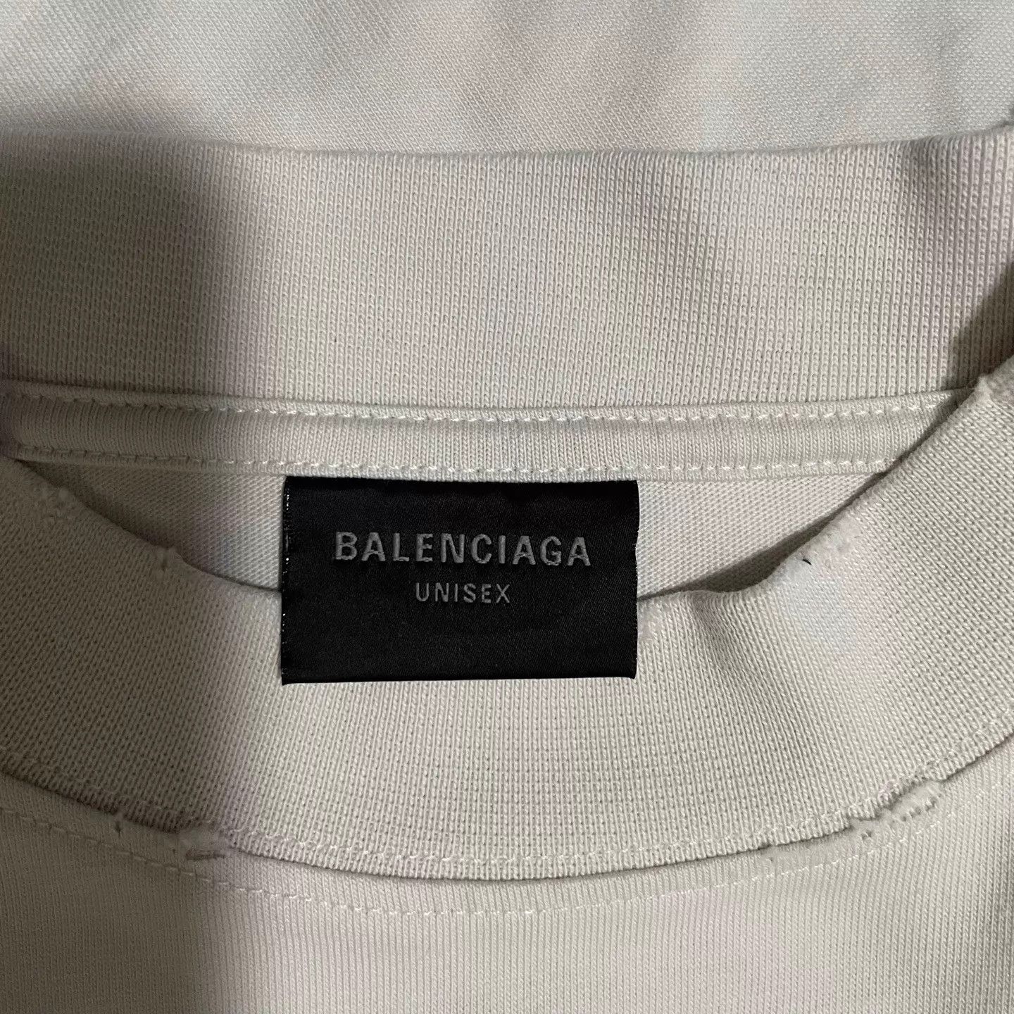 Balenciaga Balenciaga 24SS Double Ring LS Hem-Destroyed Short 2 NWT Size XS / US 0-2 / IT 36-38 - 3 Thumbnail