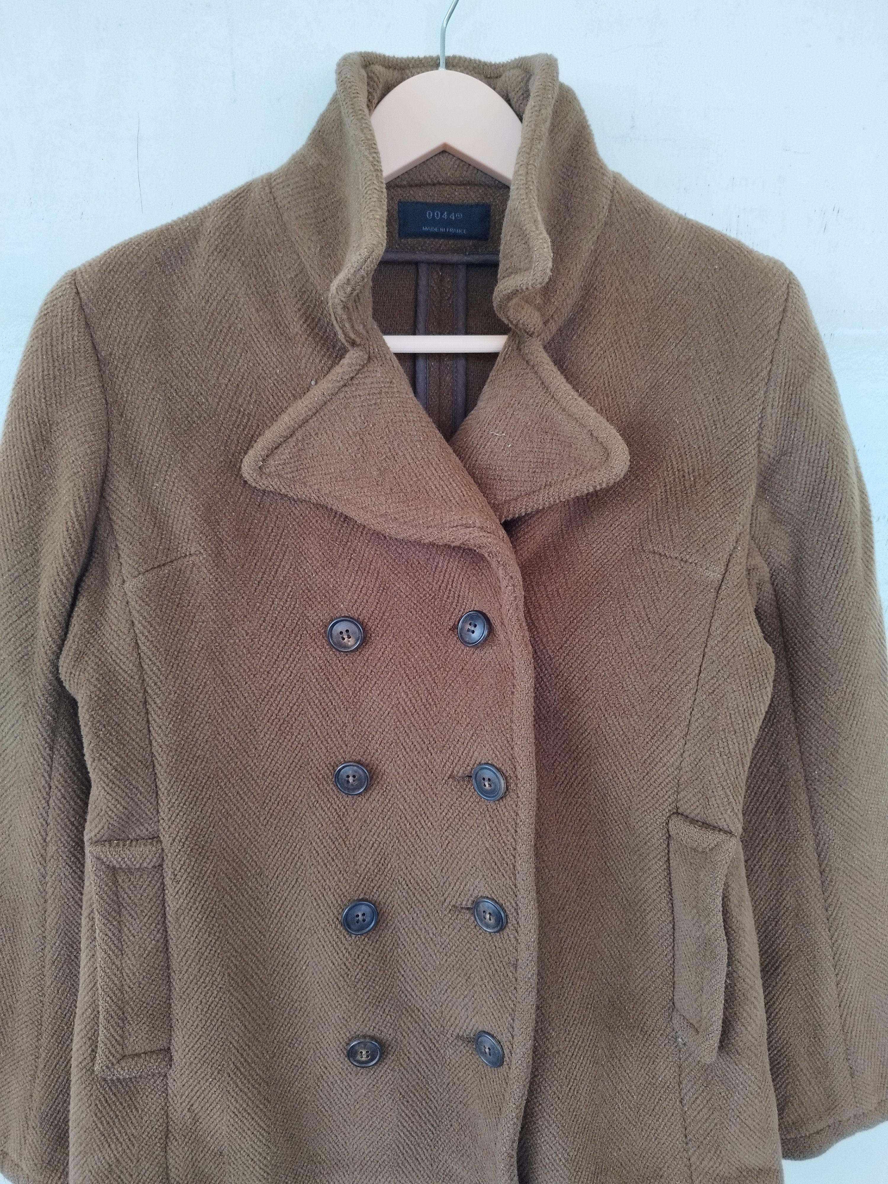 0044 Paris 🔥 0044 paris Jacket wool coat made in France Size US S / EU 44-46 / 1 - 2 Thumbnail