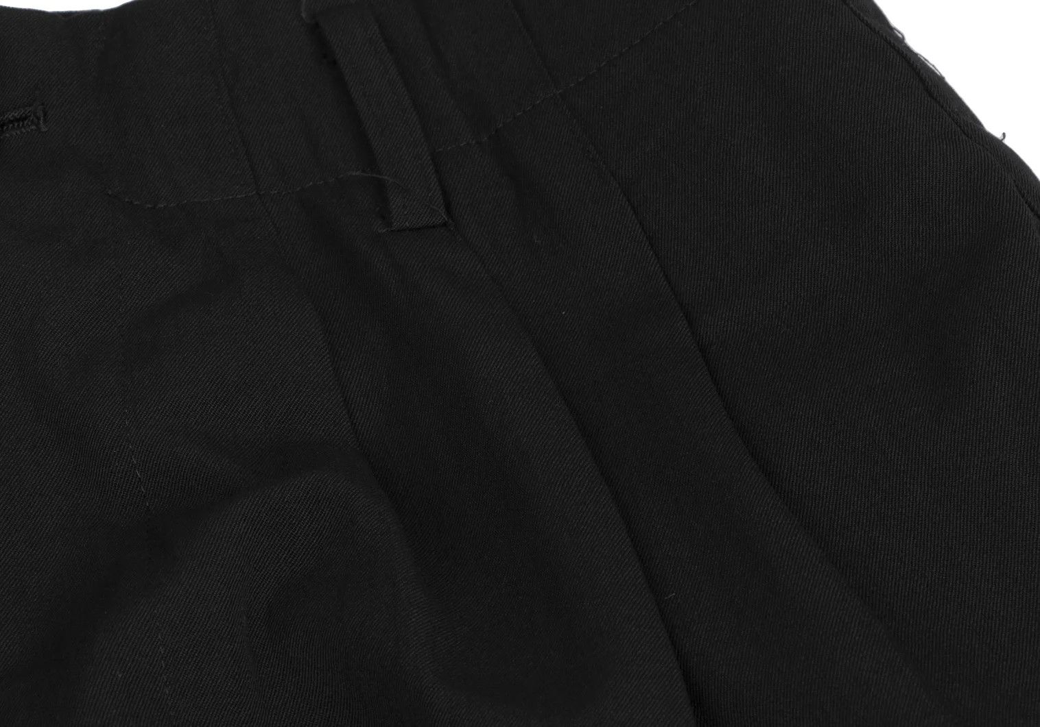 Yohji Yamamoto Yohji Yamamoto Wool Gabardine Tuck Pants Size US 30 / EU 46 - 6 Thumbnail