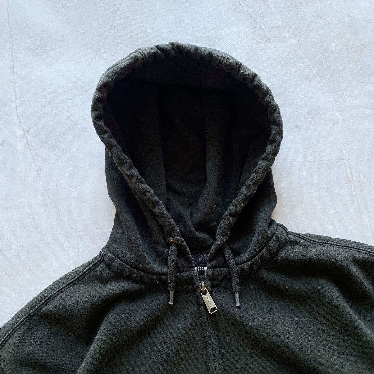 Carhartt Y2K Carhartt Washed Rain Defender Loose Fit Zip Hoodie Size US XL / EU 56 / 4 - 4 Thumbnail