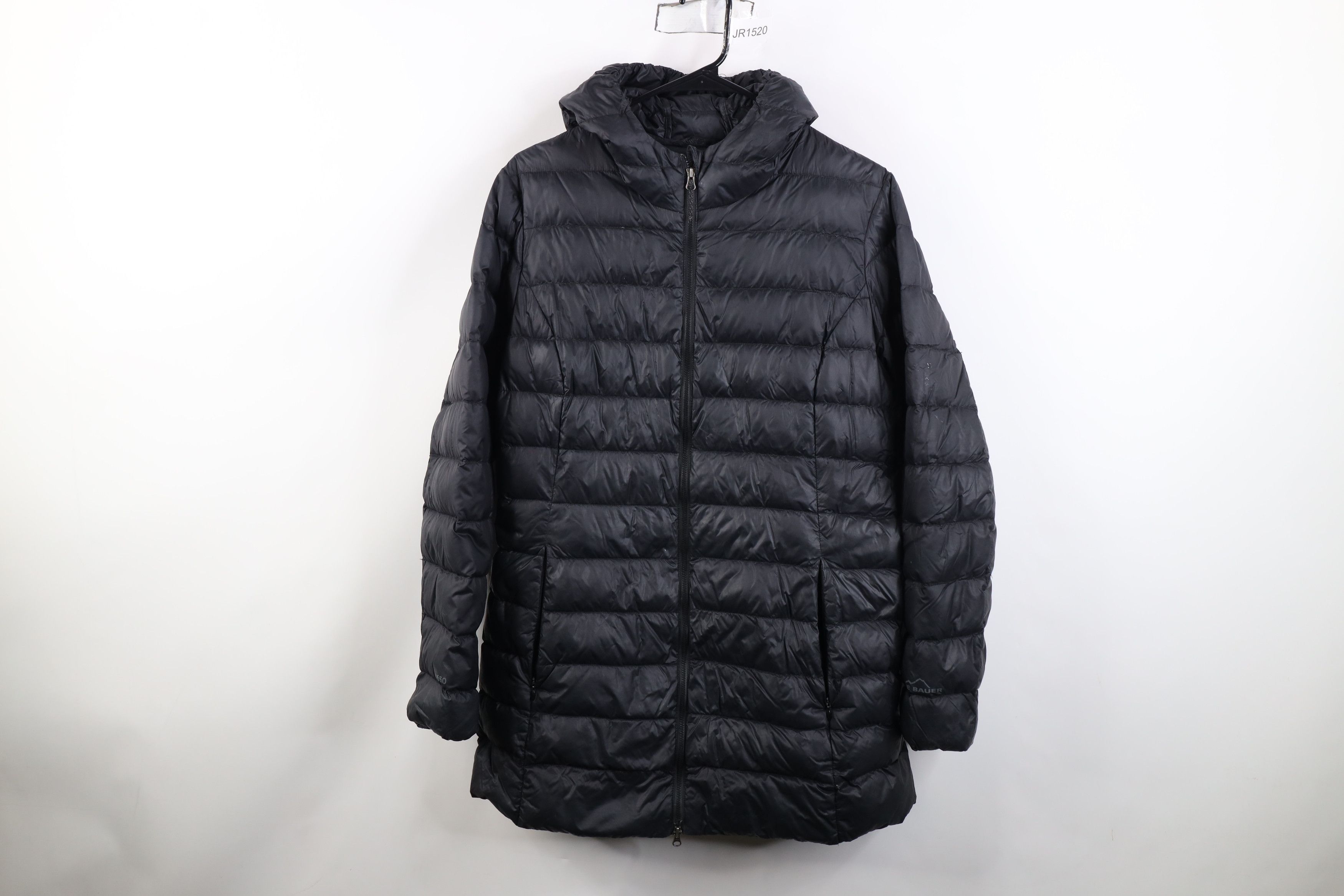 Eddie Bauer Eddie Bauer Duck Down Fill Hooded Puffer Parka Jacket Black Size L / US 10 / IT 46 - 1 Thumbnail