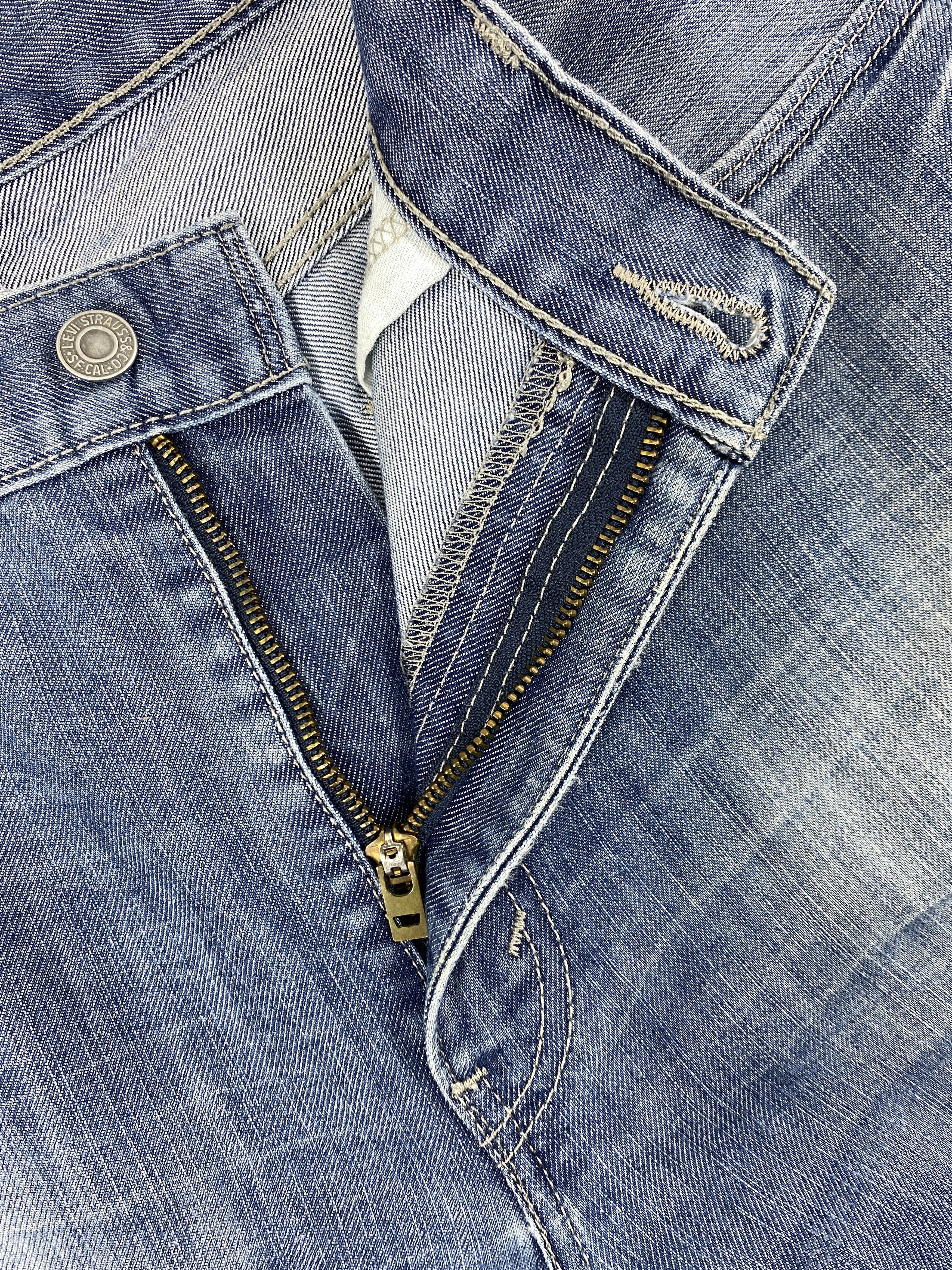 Levi's Blue Vintage Levi's 514 Distressed Denim 38 x 28.5 -JN136 Size US 38 / EU 54 - 6 Thumbnail
