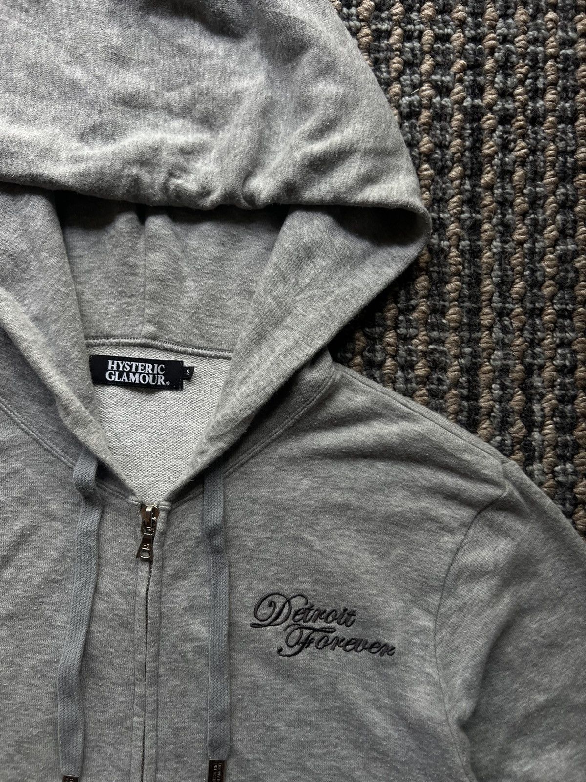 Hysteric Glamour Hysteric Glamour Detroit Forever Nice N Sleazy Zip Hoodie Size US S / EU 44-46 / 1 - 4 Thumbnail