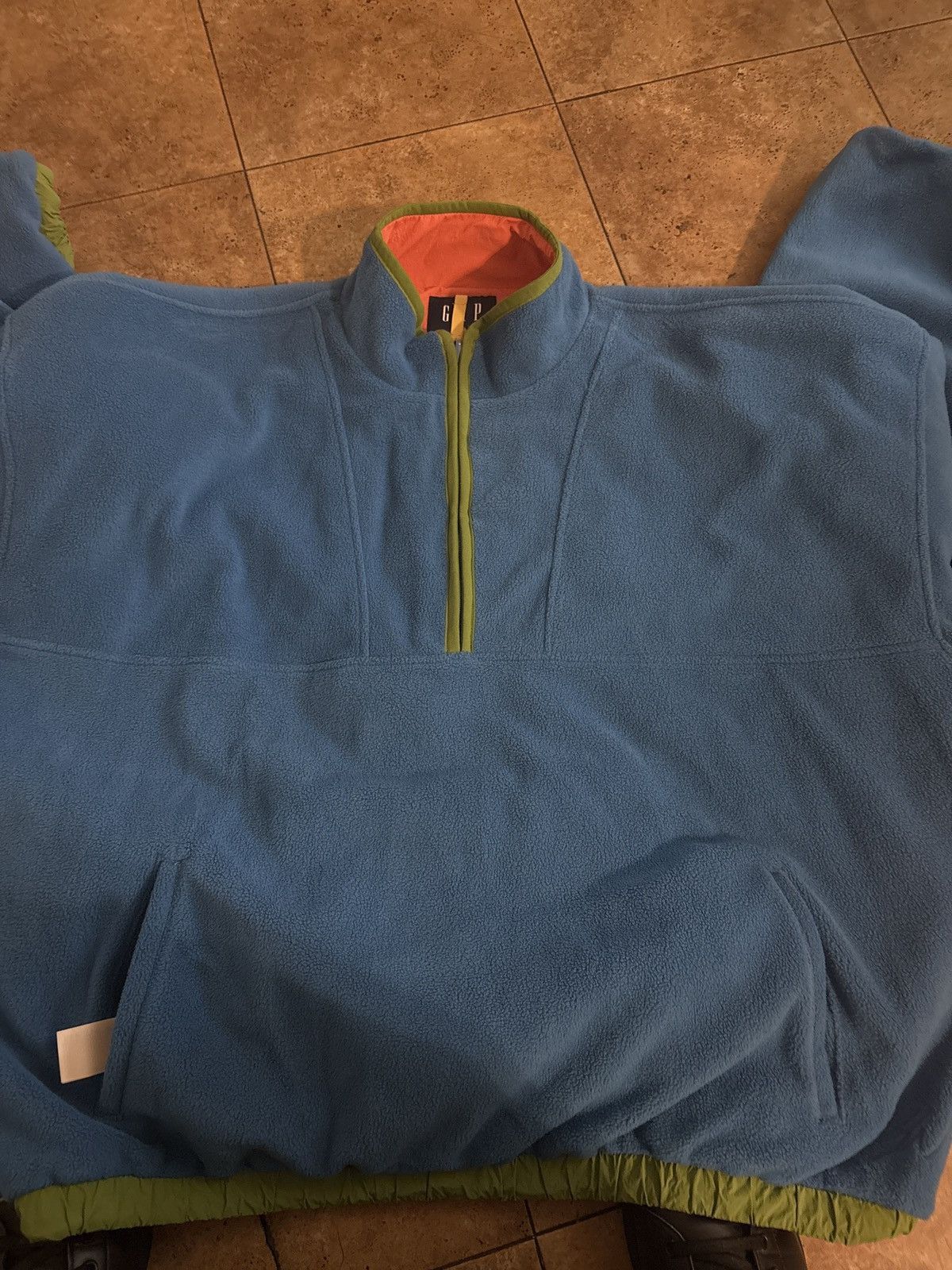 Gap Sean Wotherspoon x Gap Re-issue Reversable Fleece Pullover Size US XL / EU 56 / 4 - 4 Thumbnail