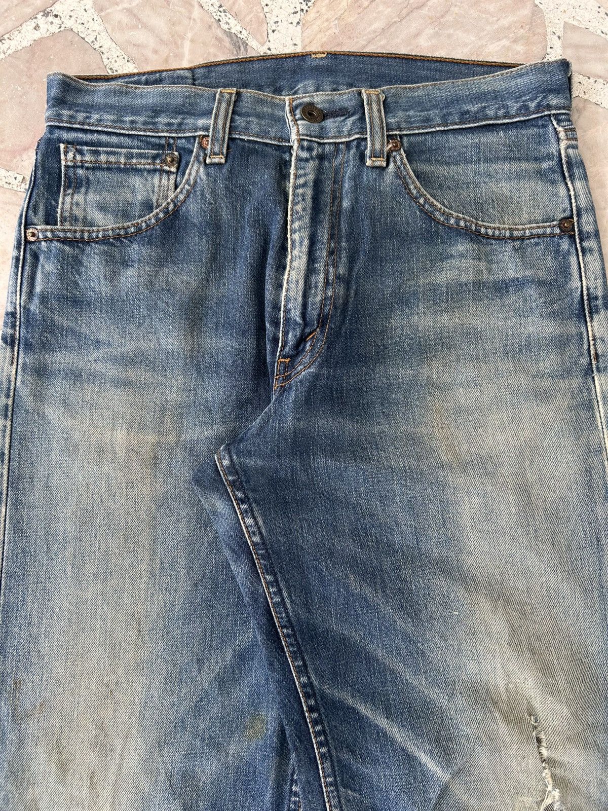Levi's Levis 503 90s Vintage Distress Denim Size US 29 - 4 Thumbnail