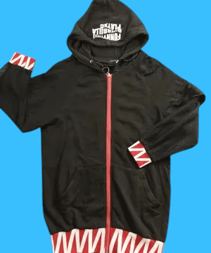 If Six Was Nine × Japanese Brand × Le Grande Bleu (L.G.B.) Funny Guerrilla PlayXC Zipper Hoodie Size M / US 6-8 / IT 42-44 - 6 Thumbnail