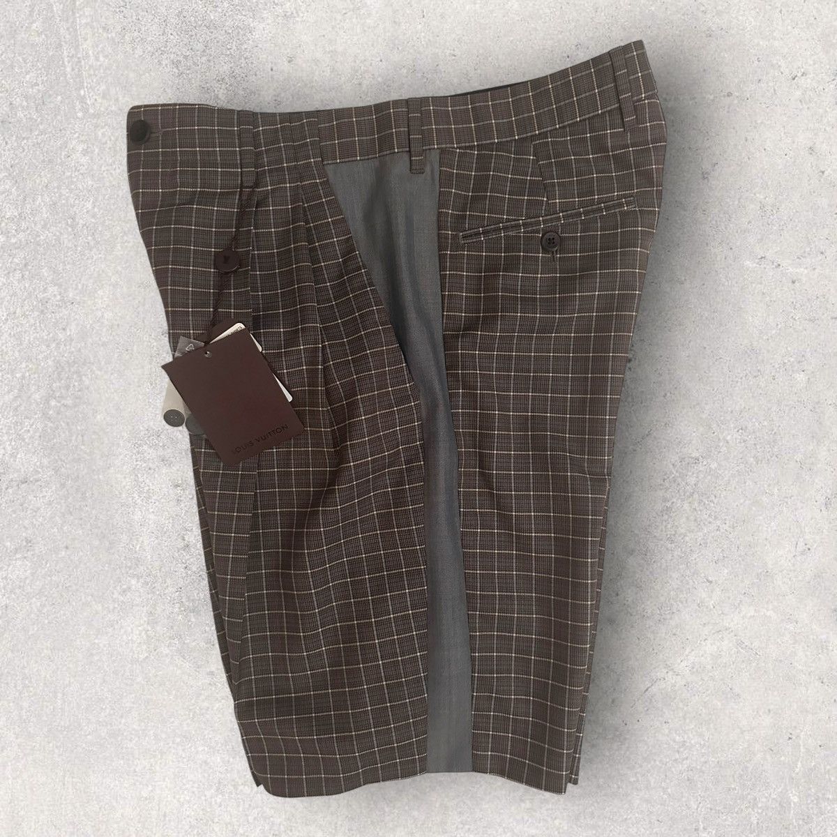 Louis Vuitton LV Plaid Shorts Size US 30 / EU 46 - 9 Thumbnail