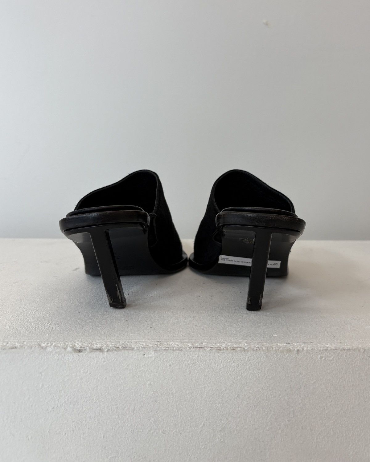 Ann Demeulemeester Ann Demeulemeester SS2002 Suede Leather Mules Size US 6 / IT 36 - 4 Thumbnail