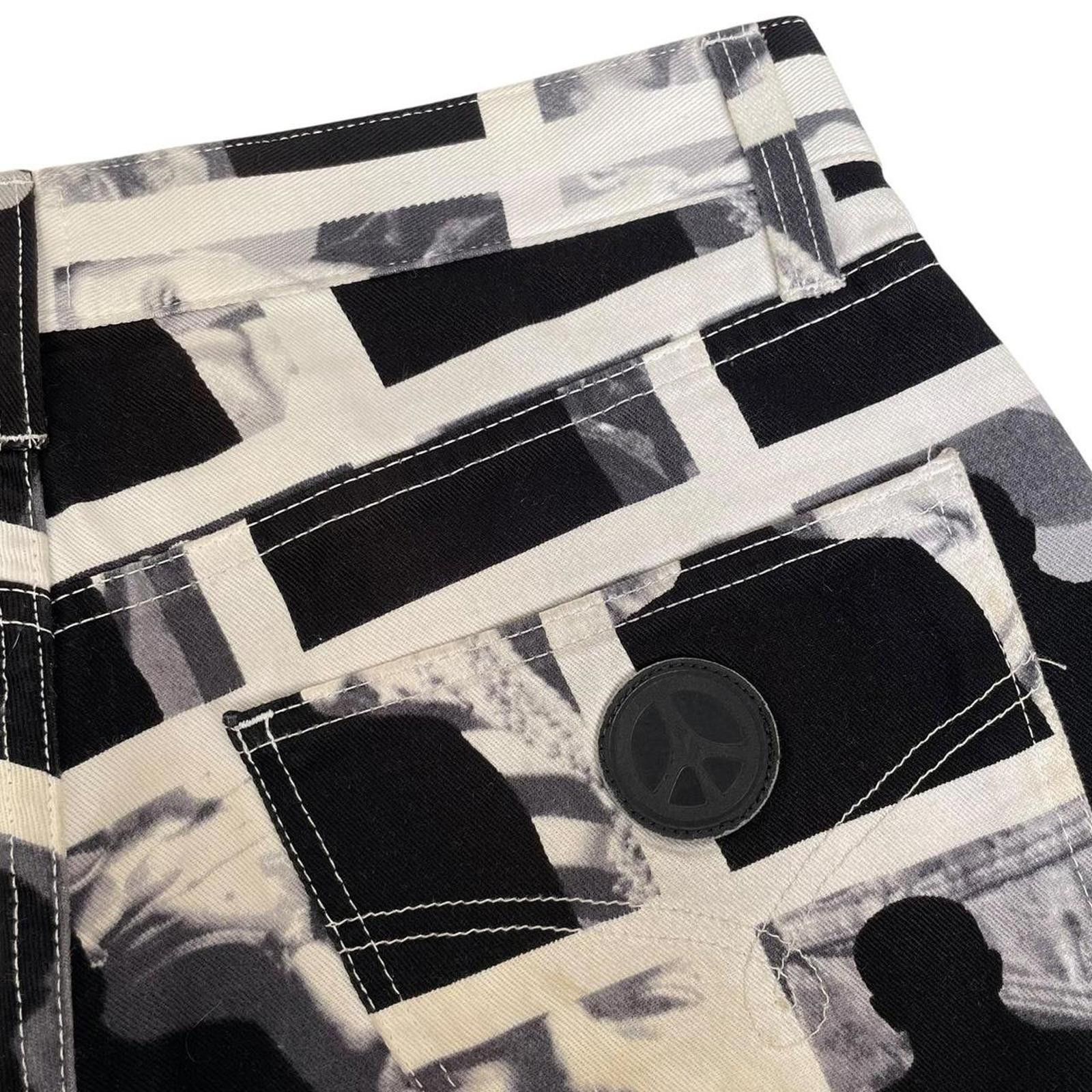 Moschino Vintage 1995 Moschino Franco Moschino Shadow Print Jeans Size US 32 / EU 48 - 4 Thumbnail