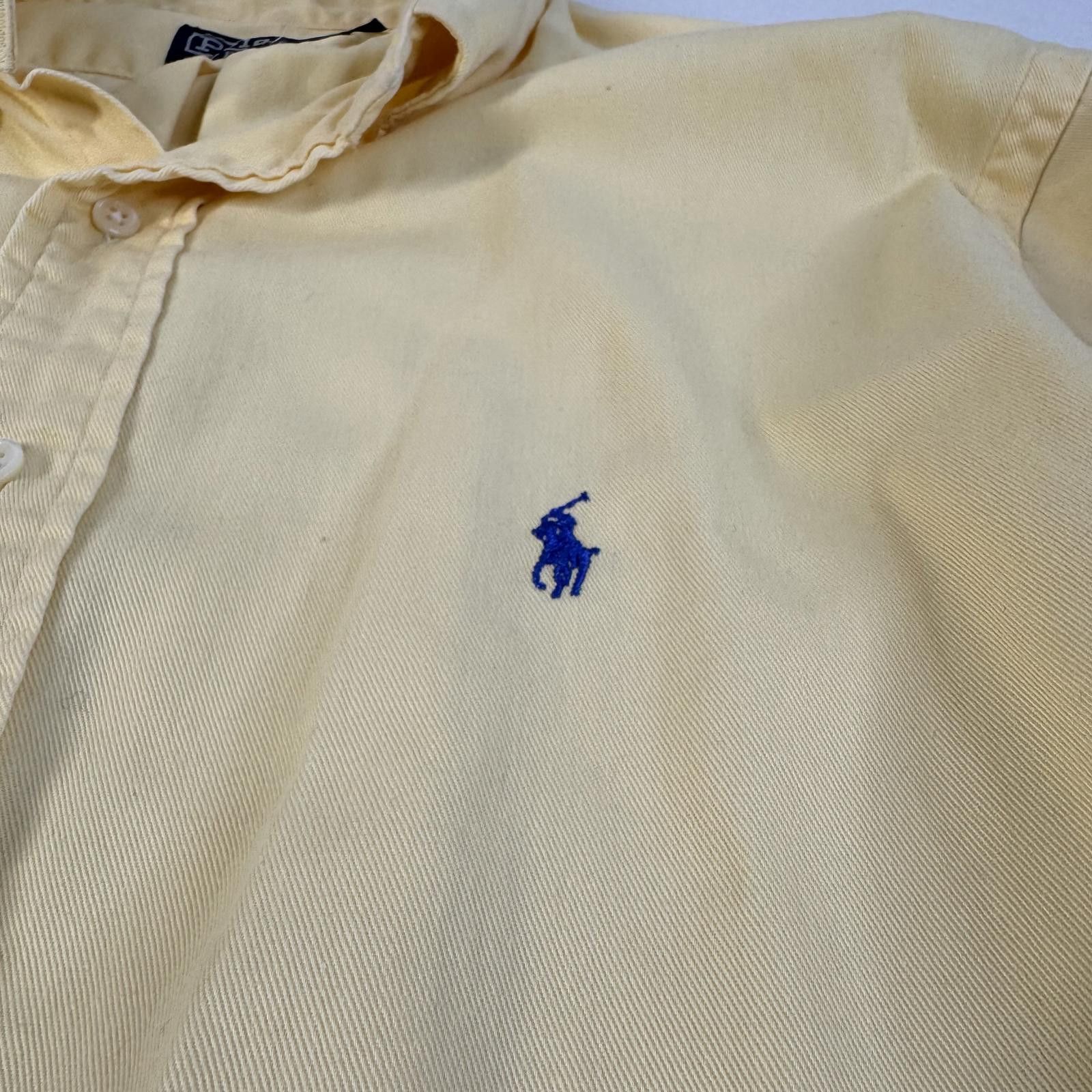 Polo Ralph Lauren Ralph Lauren Yellow Button Up Long Sleeve Size XL Heavy Duty Size US XL / EU 56 / 4 - 2 Thumbnail