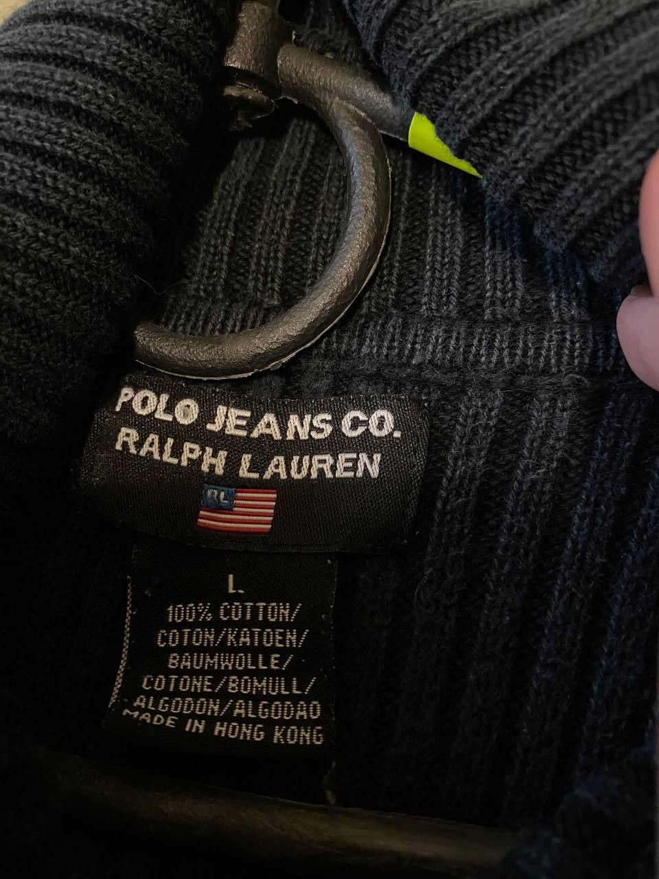 Polo Ralph Lauren Polo Jeans CO Ralph Lauren Pullover Turtle Neck Size US L / EU 52-54 / 3 - 2 Thumbnail
