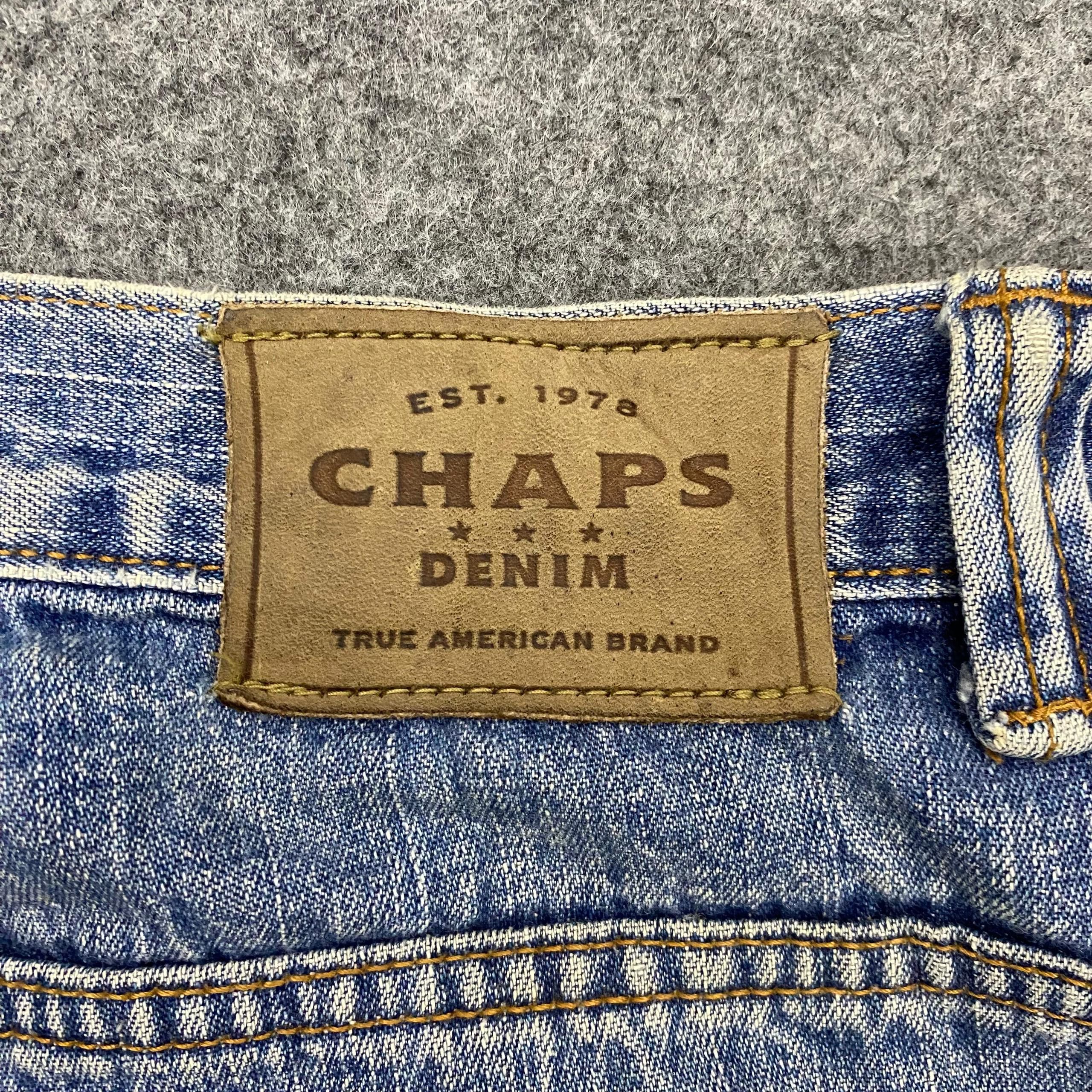 Chaps 💥Best Offer💥Vintage Chap Denim Canperter Distressed Denim Size US 34 / EU 50 - 13 Thumbnail