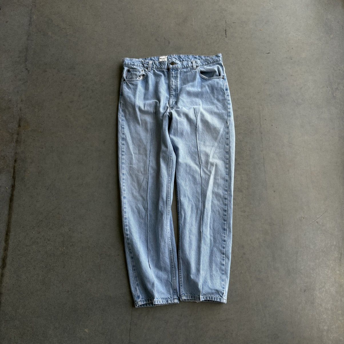 Carhartt Vintage Carhartt Baggy Blue Jeans Tapered Baggy Fit 40x30 Size US 40 / EU 56 - 6 Thumbnail