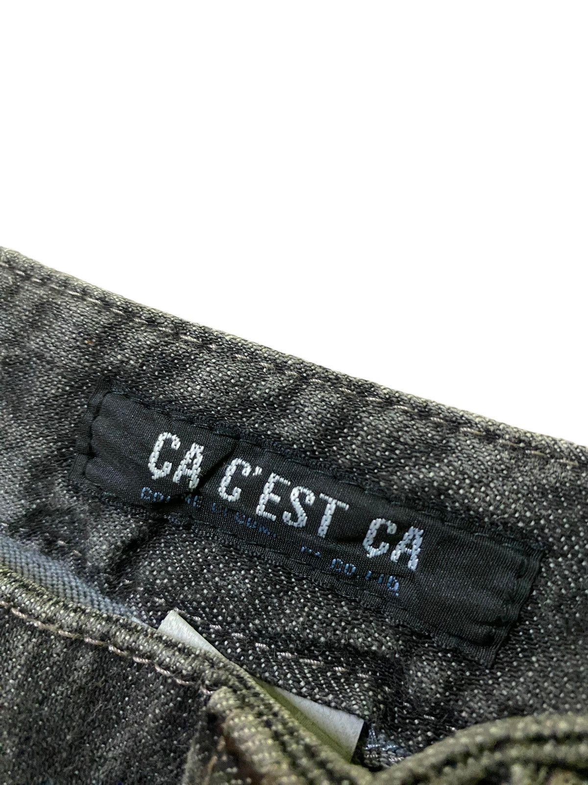 If Six Was Nine × Japanese Brand × Vintage Flared Comme Ci Comme Ca Bootcut Denim Jeans Size US 27 - 10 Thumbnail